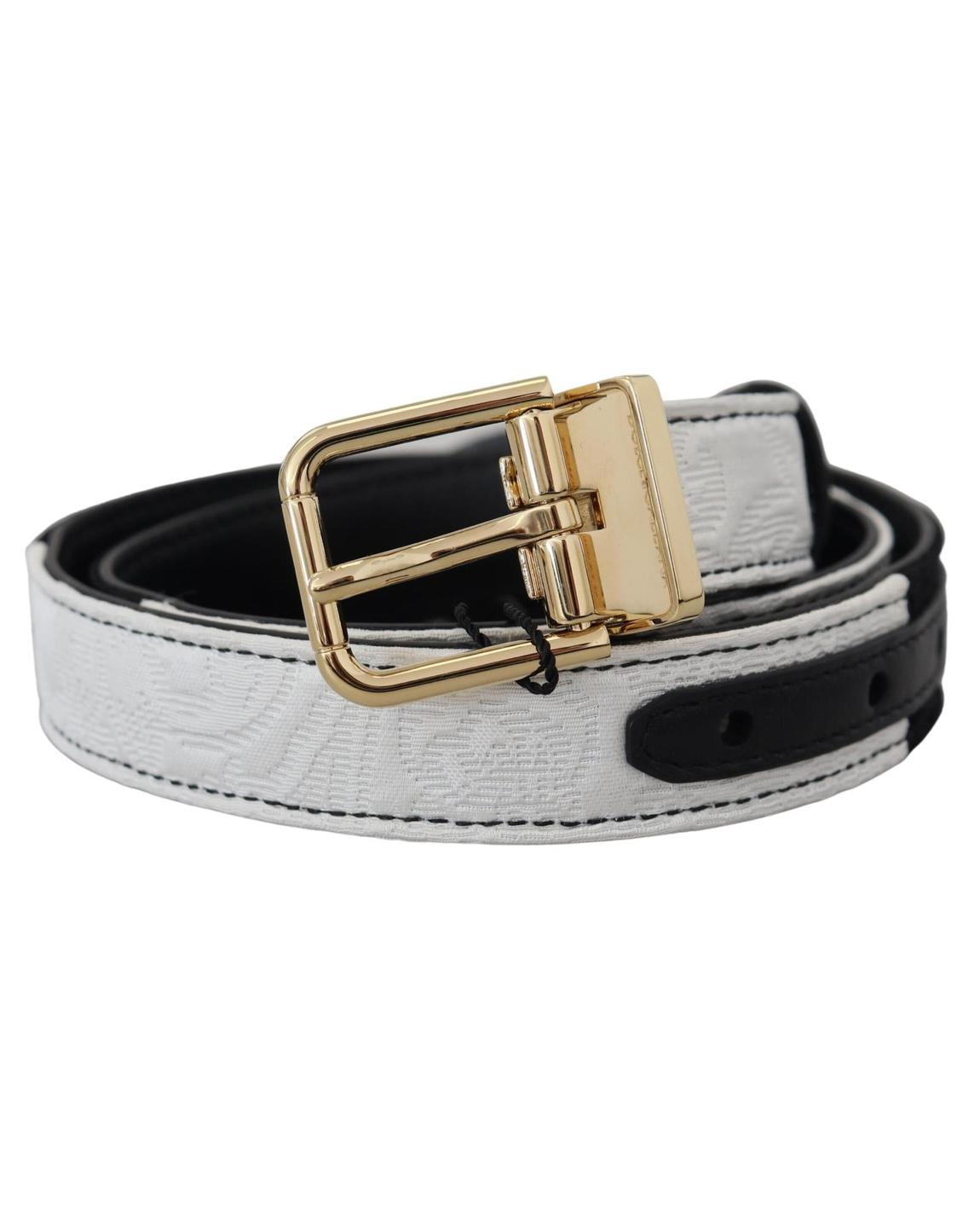 Reversible Leather Belt DG Model - Blackwhite main product photo