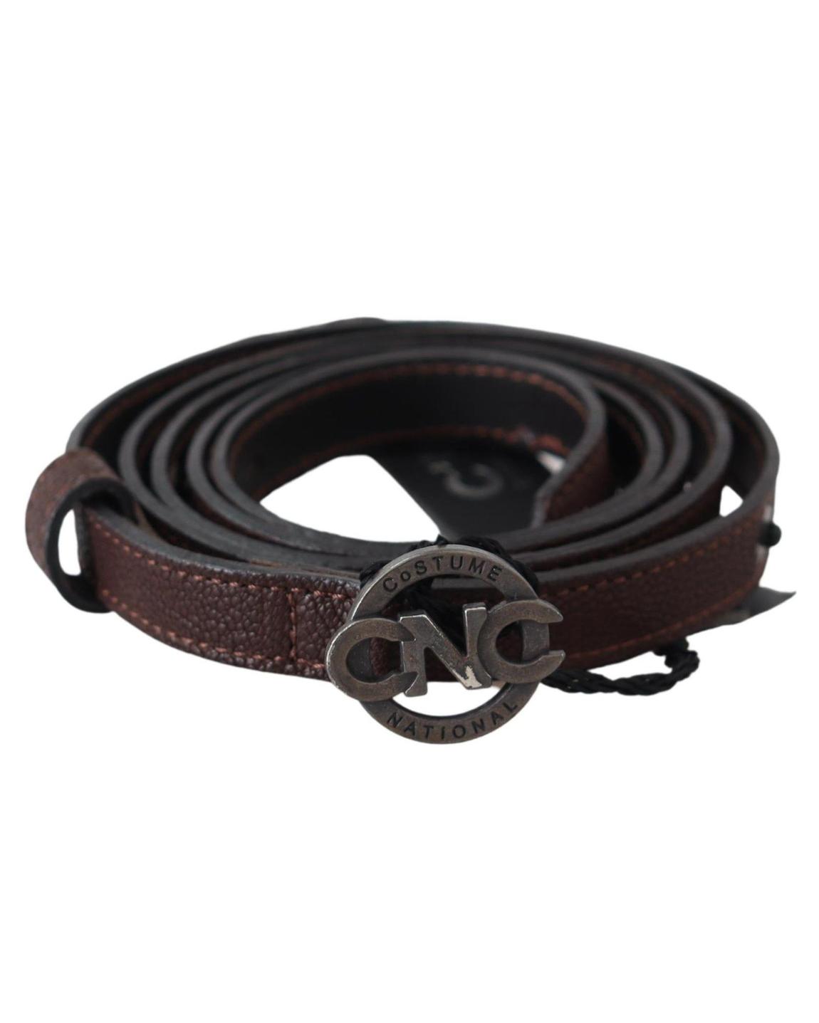 Costume National Leather Belt Wo - Brown main product photo