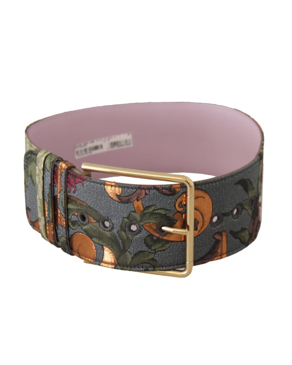 Floral Brocade Belt WMB258 Wo - Multicolor main product photo