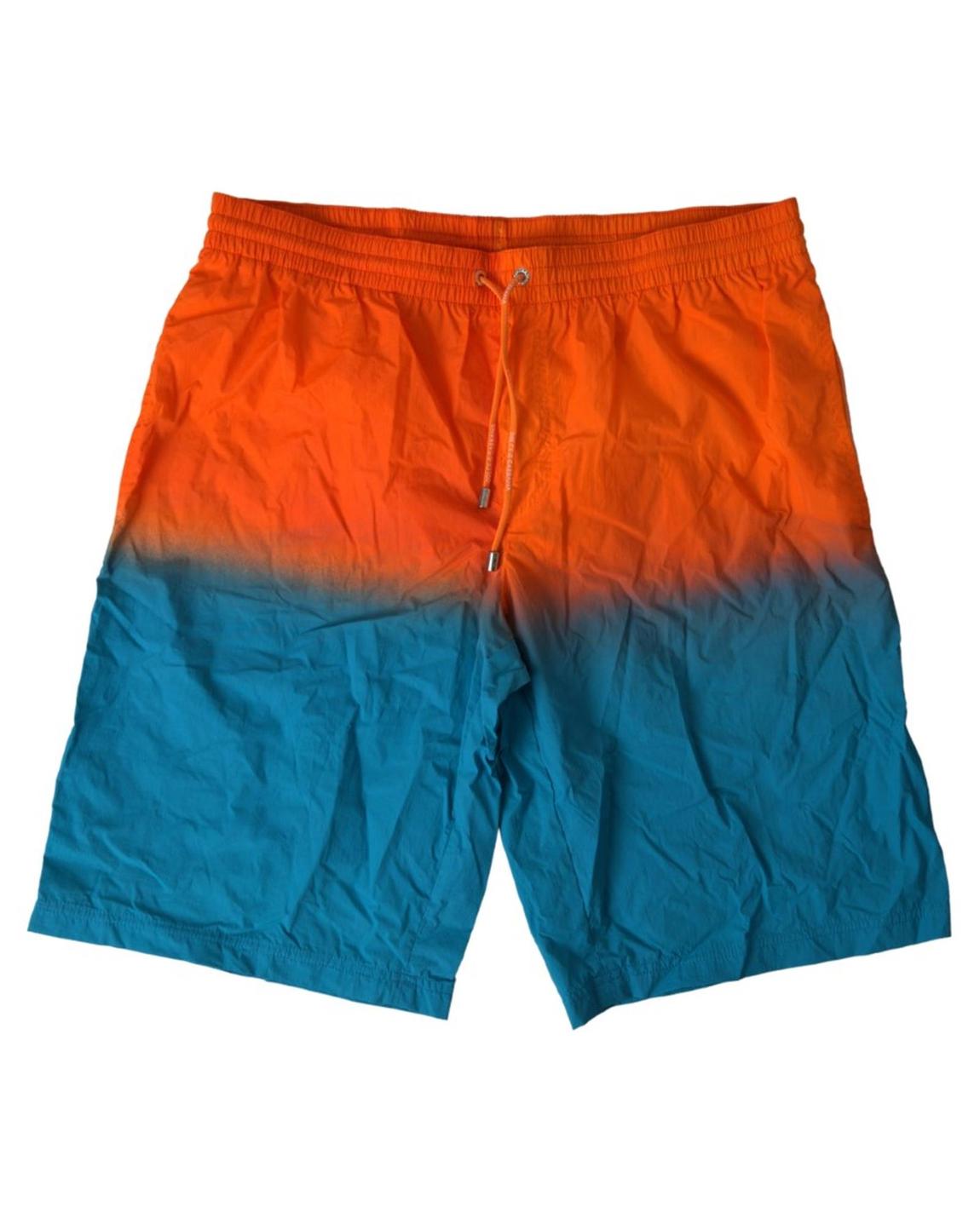 Gradient Beachwear Swimwear Shorts - Orange main product photo