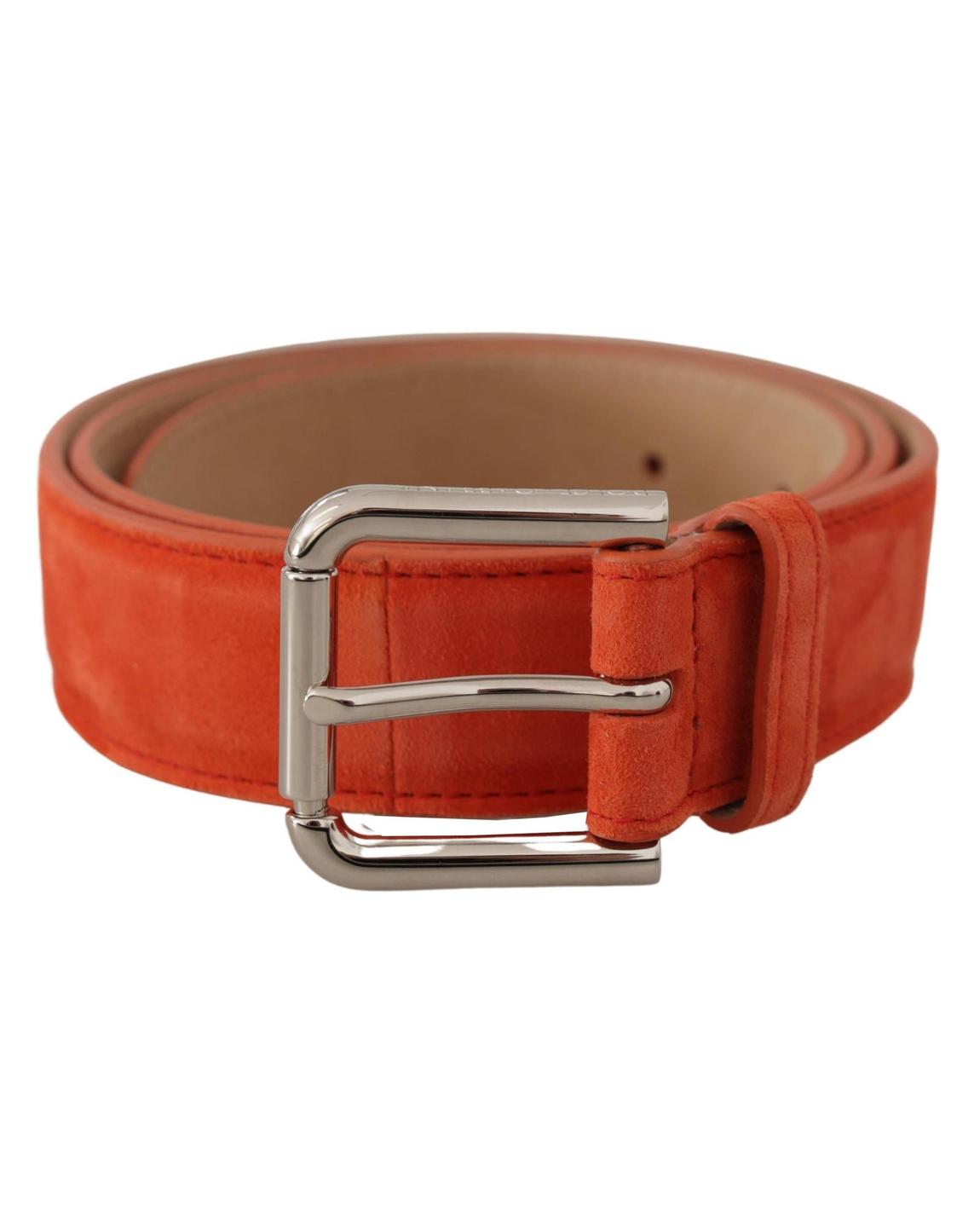 Dolce Gabbana Suede Belt Orange Wo main product photo
