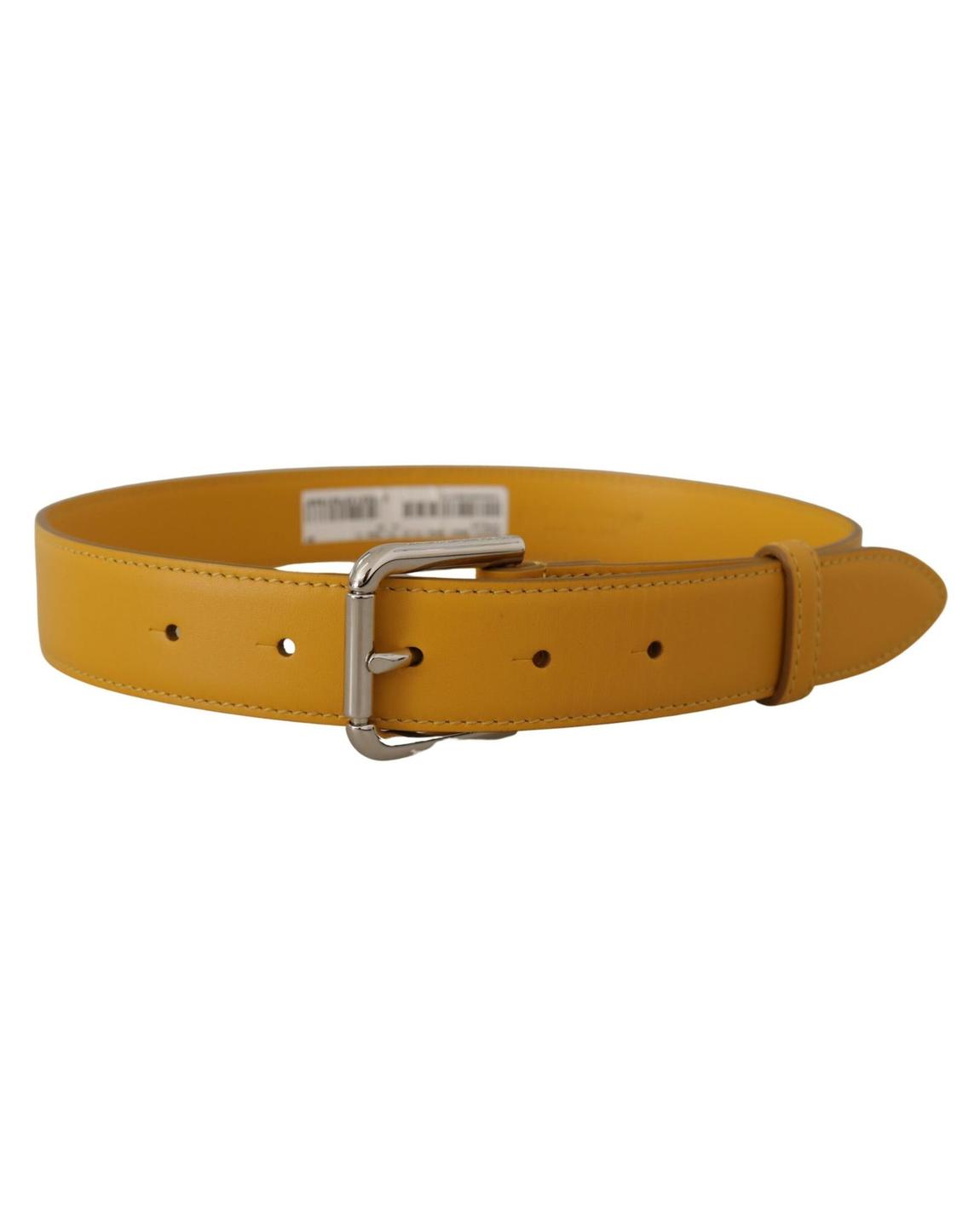 Leather Belt Yellow Wo main product photo