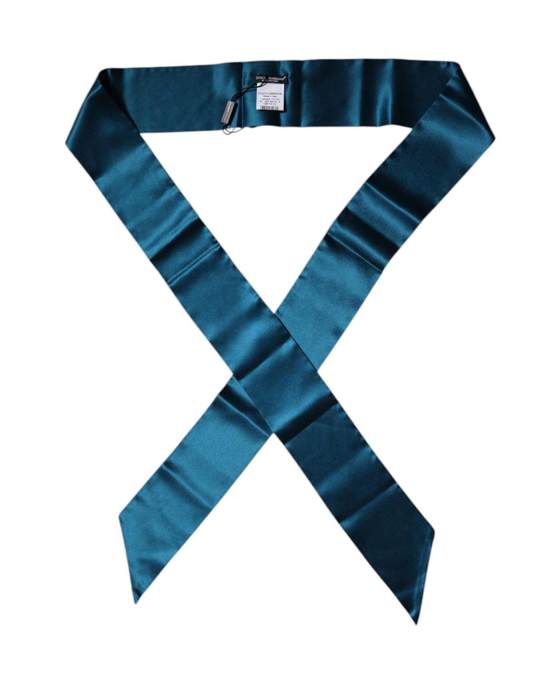 Silk Scarf Teal - Dark Green Scarves main product photo