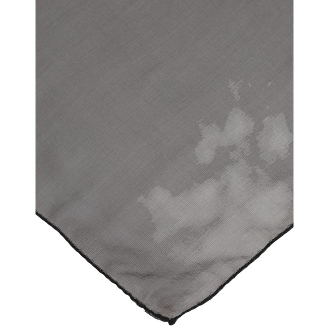Scarf Solid Color Lightweight Wo - Gray Scarves main product photo