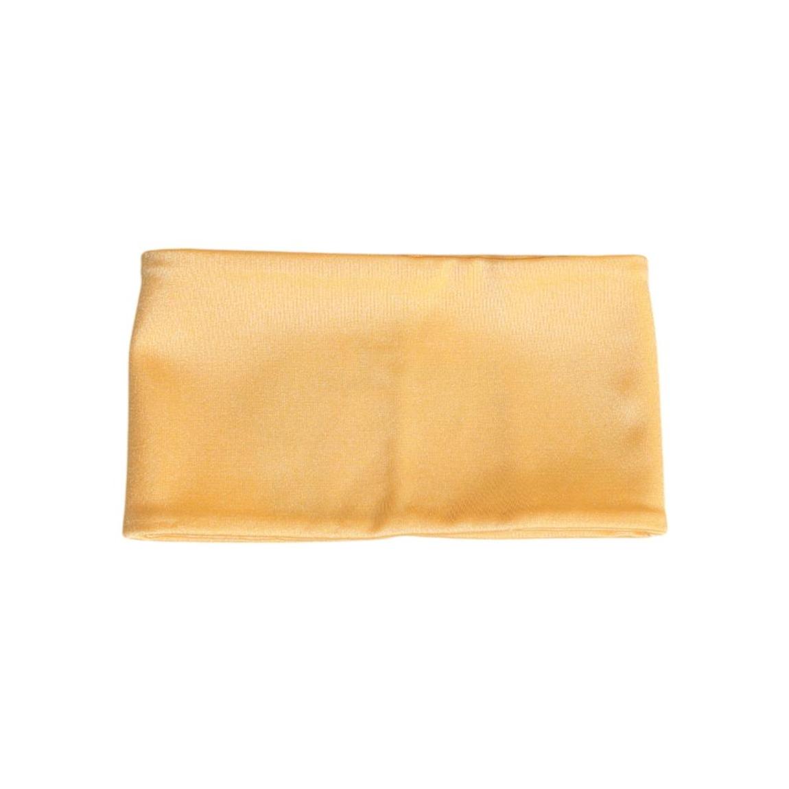 Headband Yellow Shimmering Fabric Wo Scarves main product photo