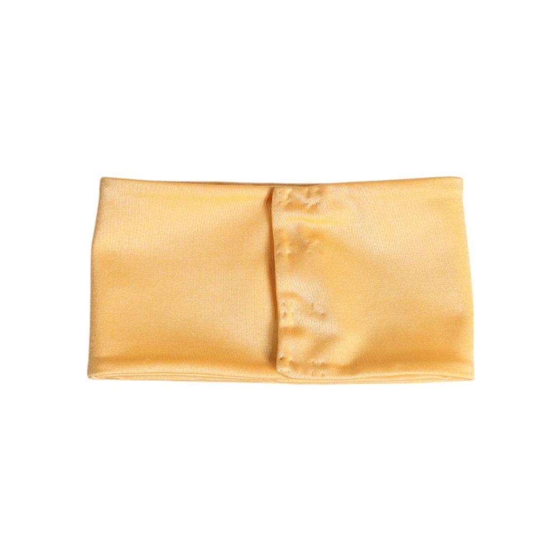Headband Yellow Shimmering Fabric Scarves main product photo