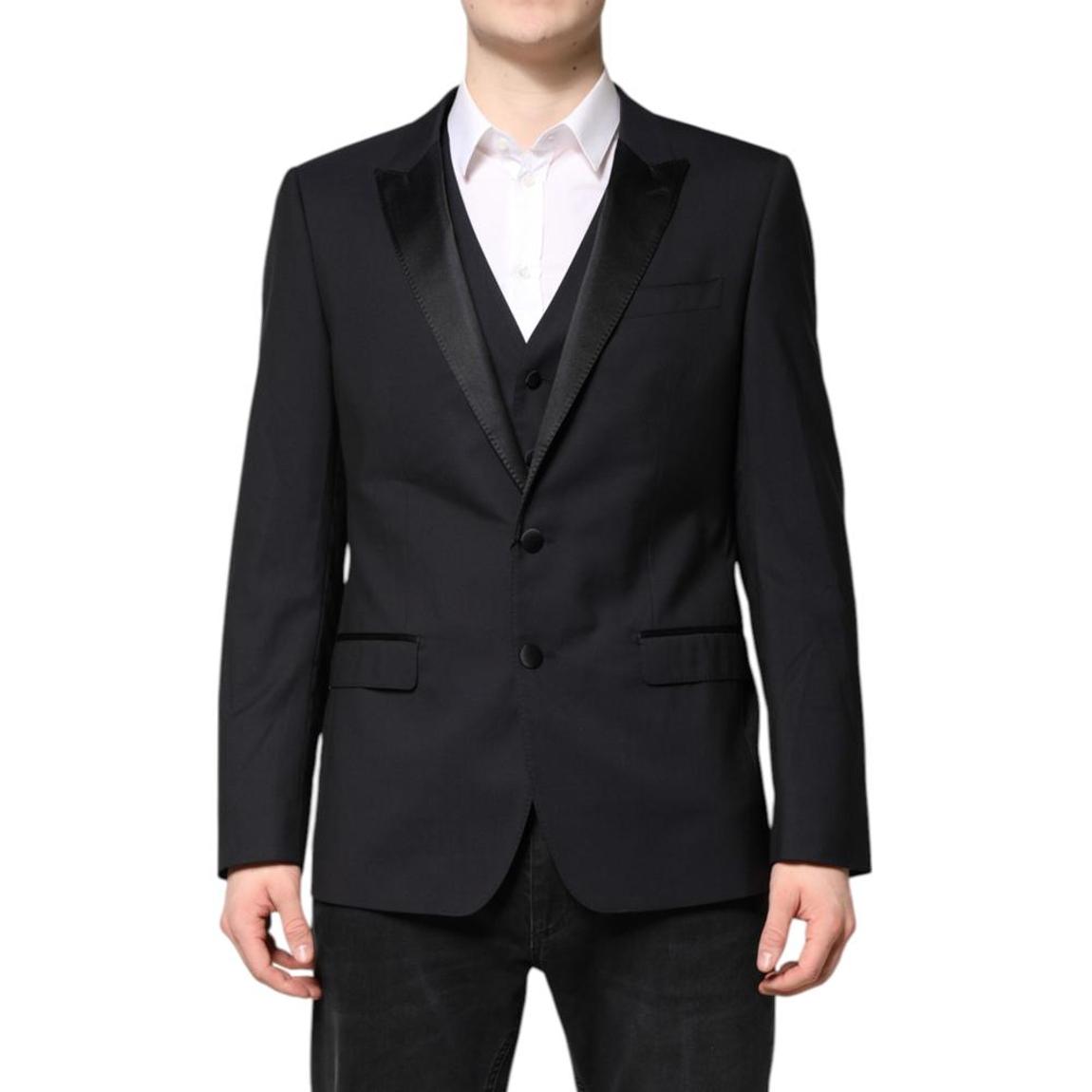 Classic Notch Lapel Blazer - Blue main product photo