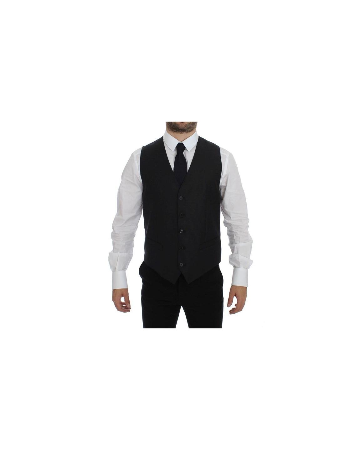 Classic Fit VNeck Vest - Gray main product photo