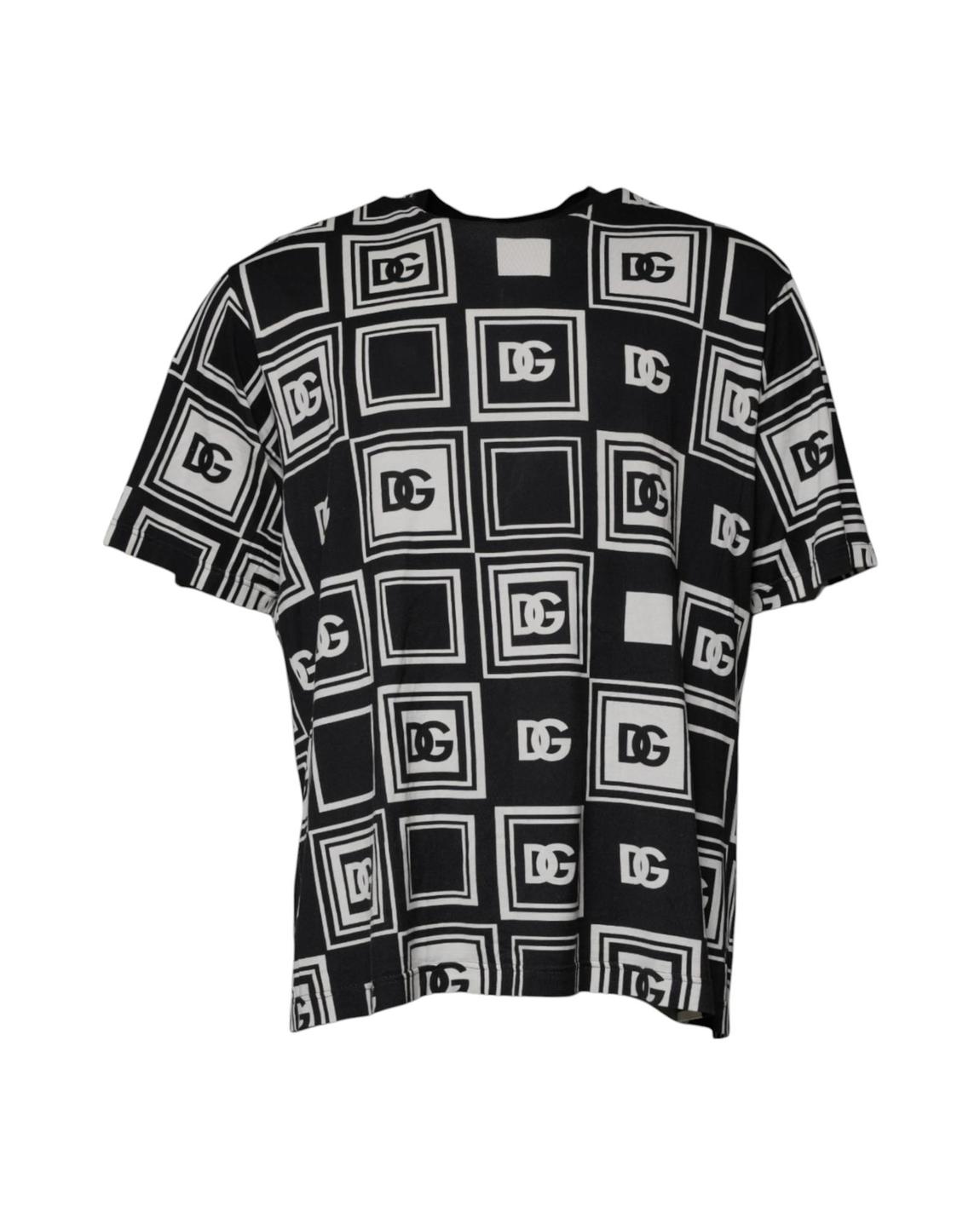 Box Logo Tee Short Sleeve Crew Neck - Black And White T-Shirts main product photo