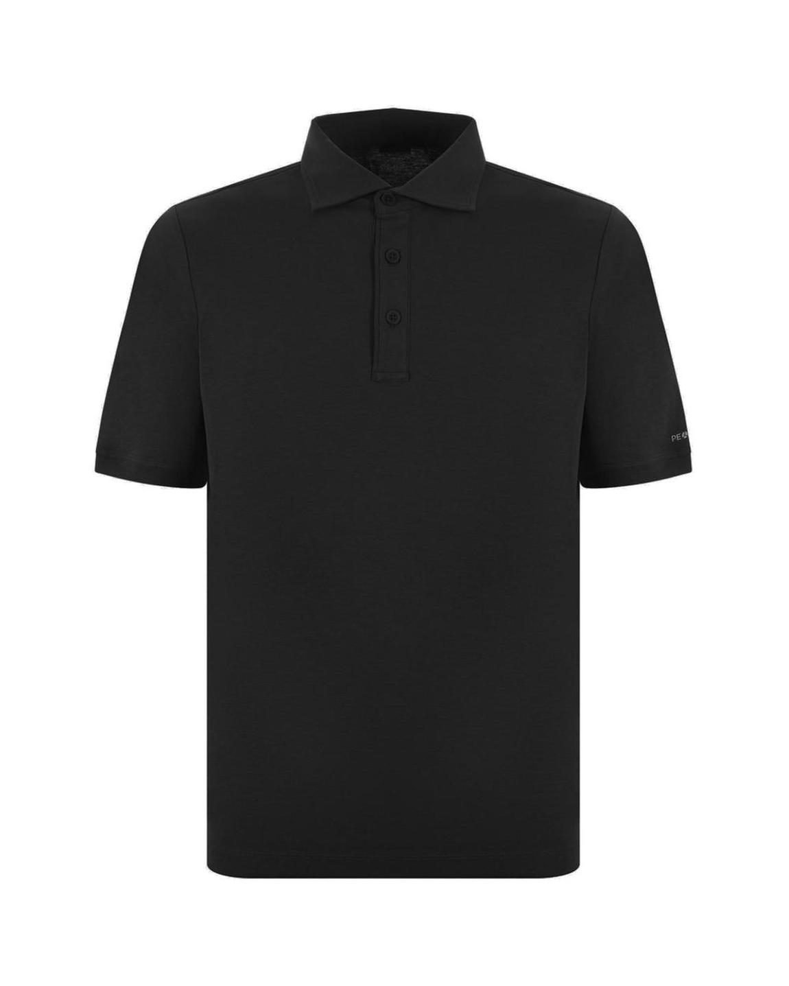 Classic Polo Shirt Short Sleeve - Black main product photo