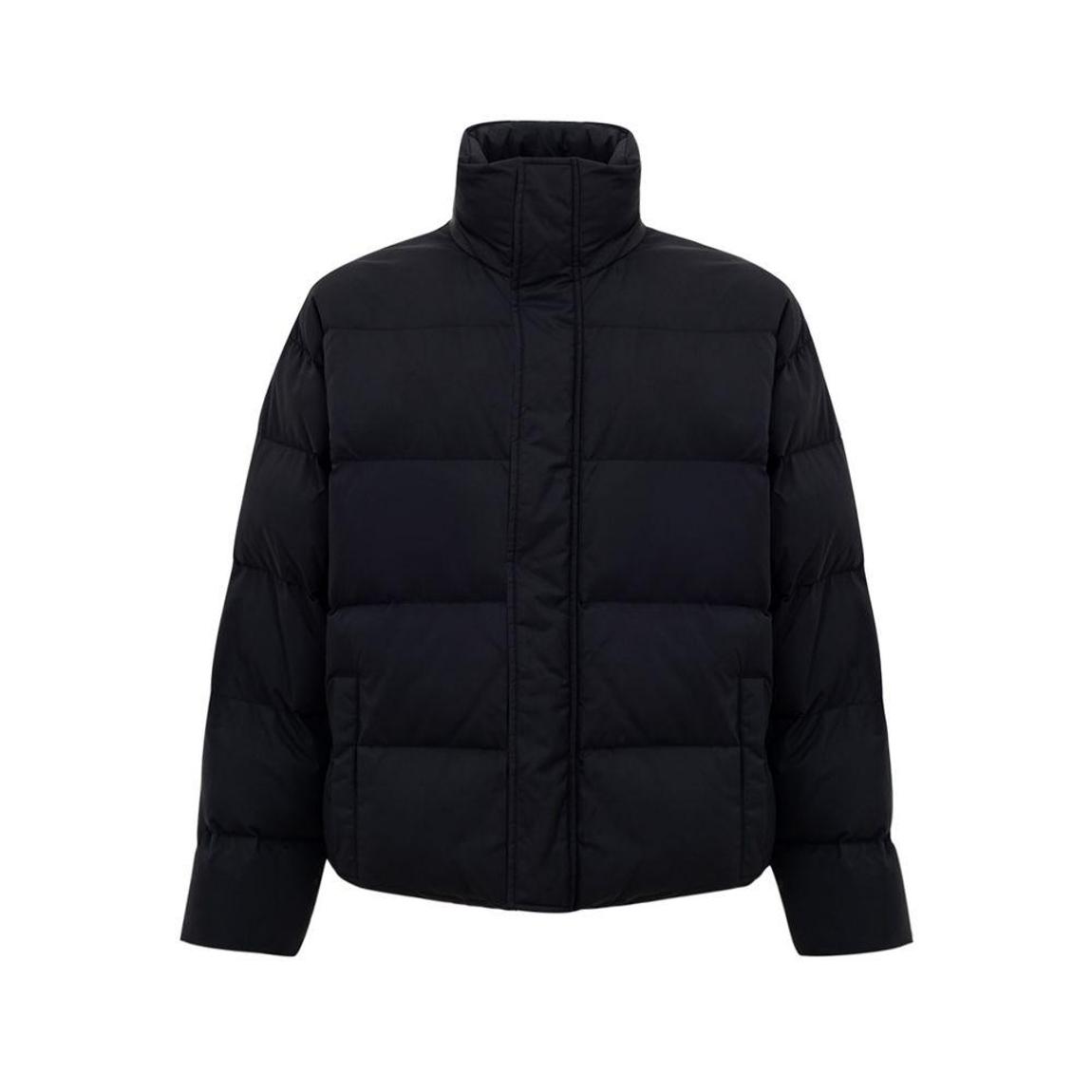 Puffer Jacket High Neck - Black main product photo