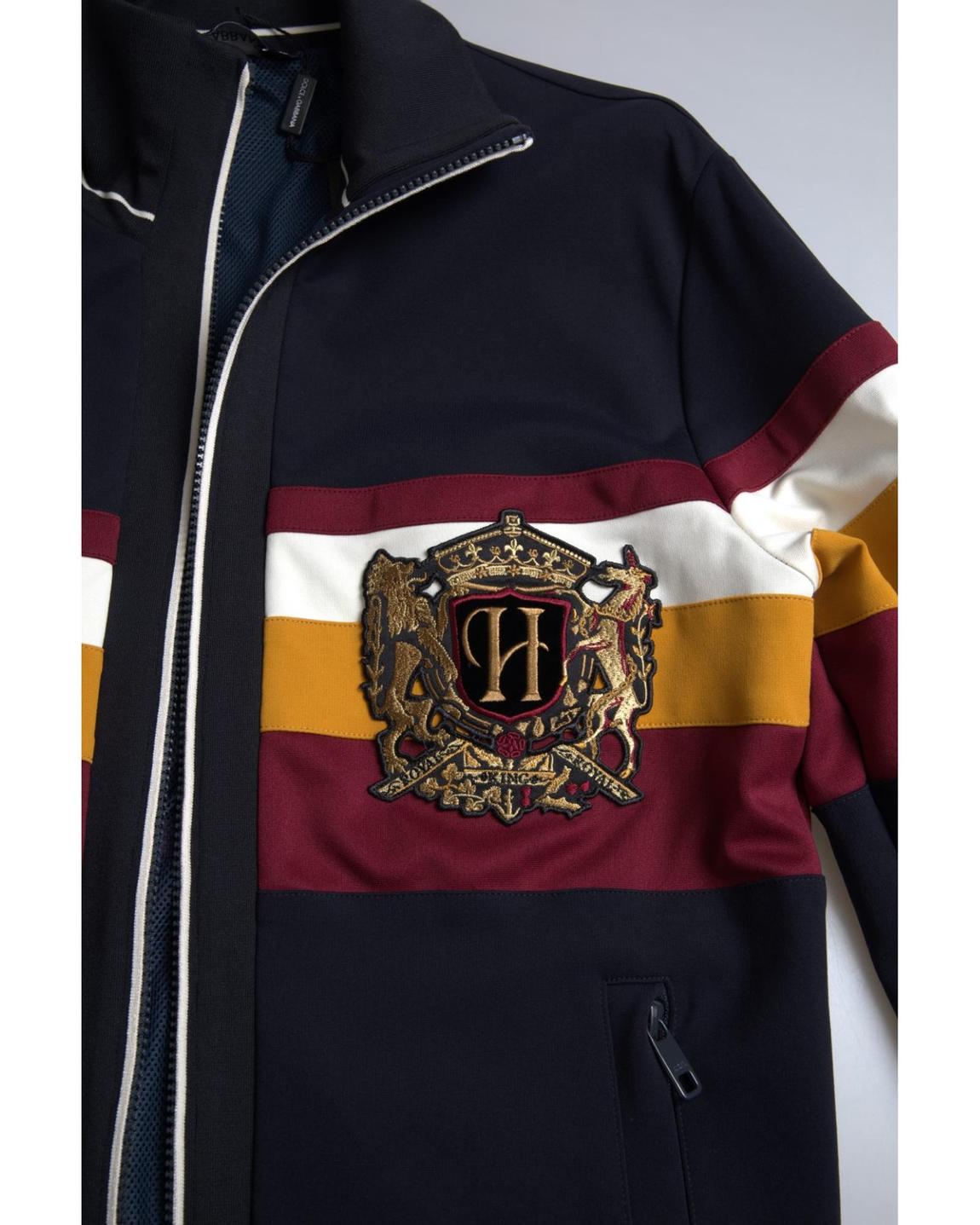 Track Jacket ColorBlock ZipUp - Blue main product photo