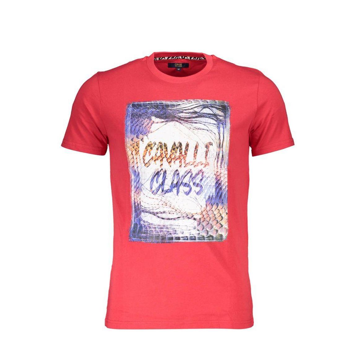 Cavalli Class Graphic Tee - Red T-Shirts main product photo