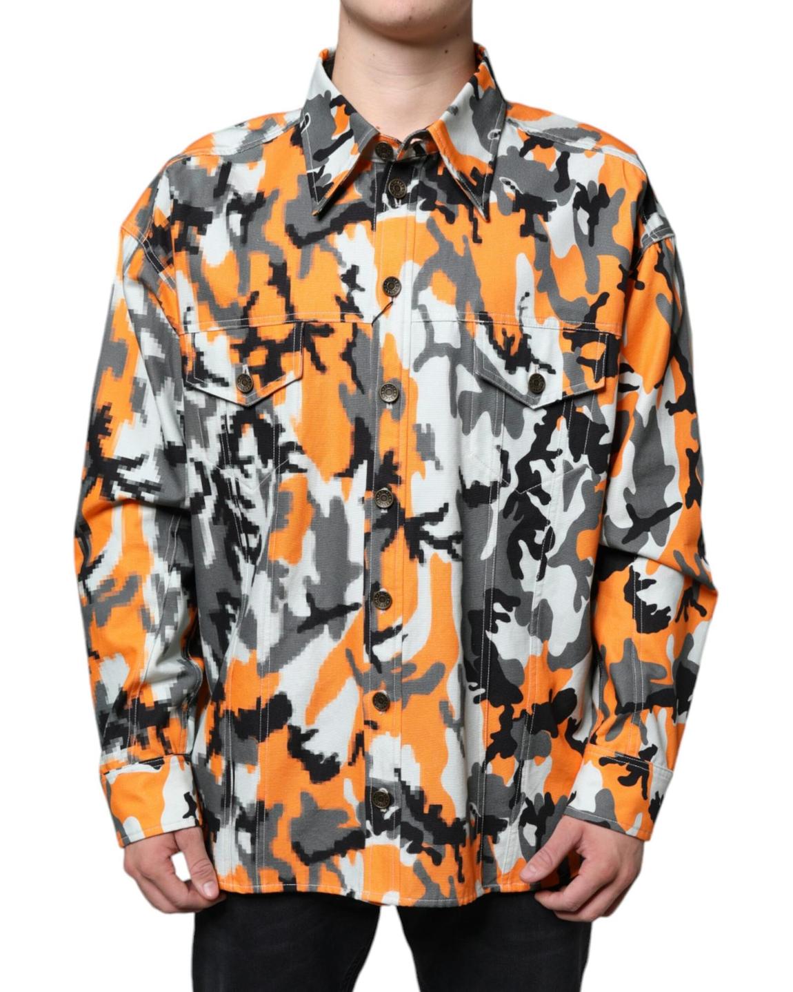 Camouflage Print Shirt TSH87096 - Multicolor Jackets main product photo