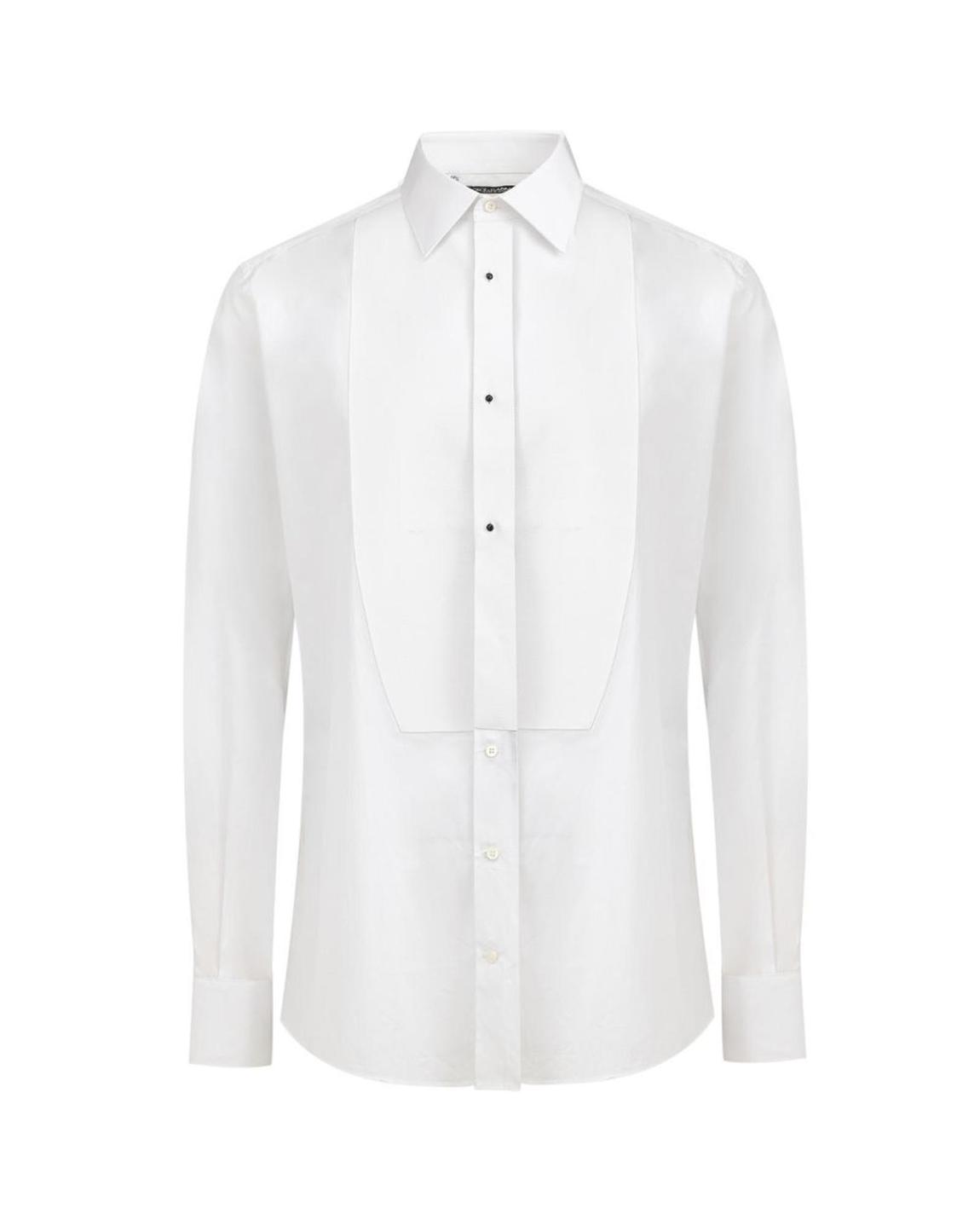 Classic Fit Tuxedo Shirt Formal Style - White main product photo