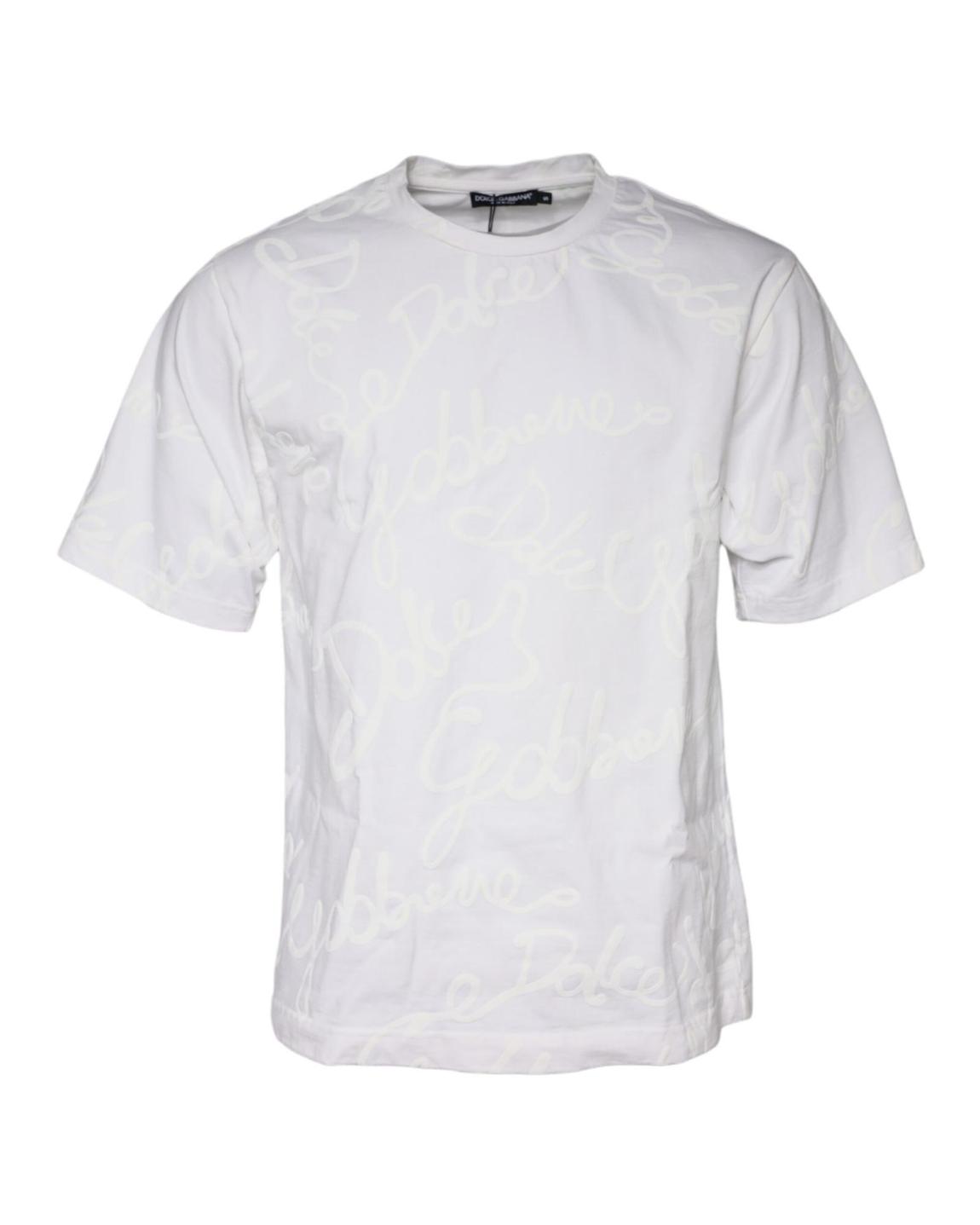 Logo TShirt Short Sleeve Crew - White T-Shirts main product photo