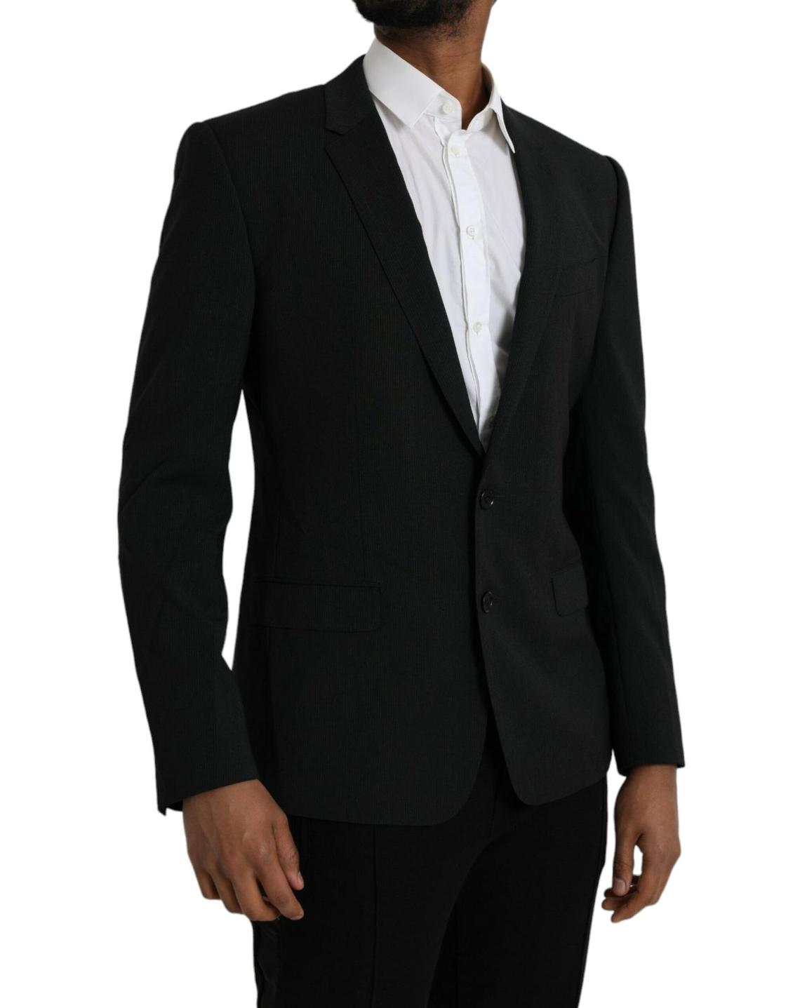 Tailored Notch Lapel Blazer - Blue main product photo