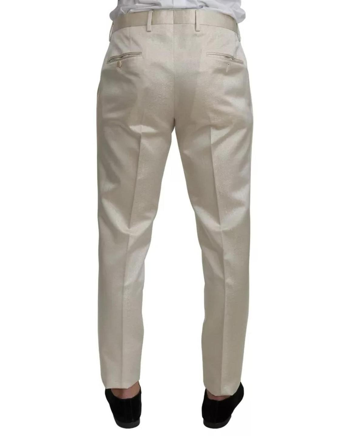 Beige Shawl-Lapel Suit Men main product photo