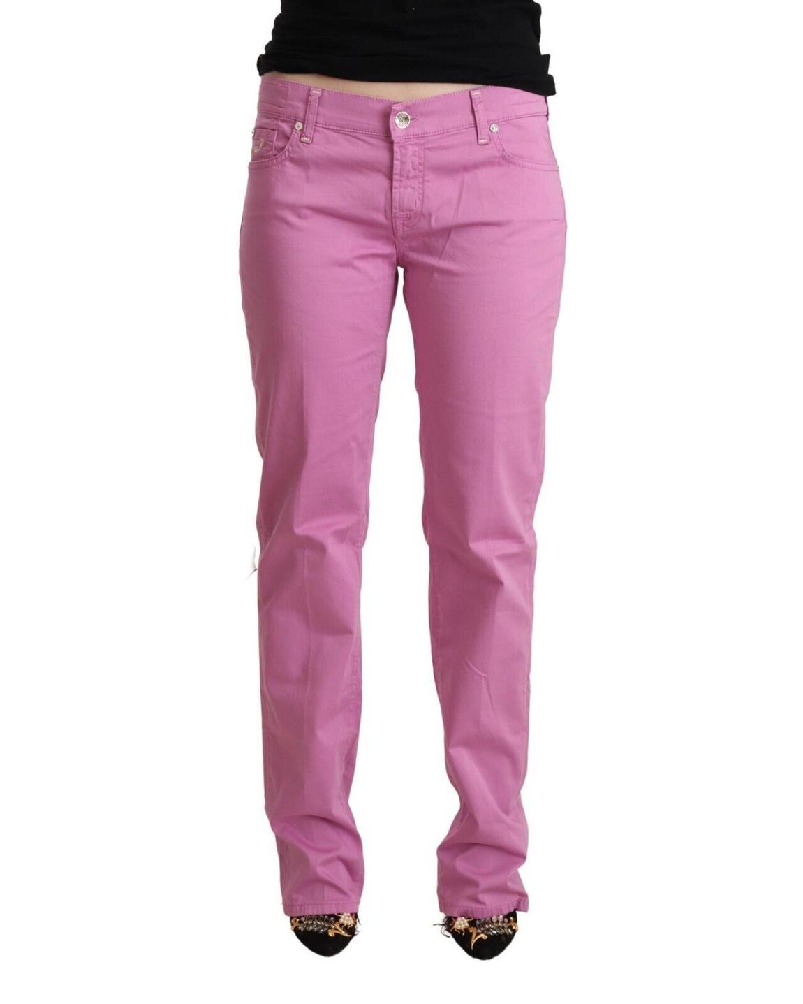 Jacob Cohen PAN72234 Pink Straight Leg Pants Wo Jeans main product photo