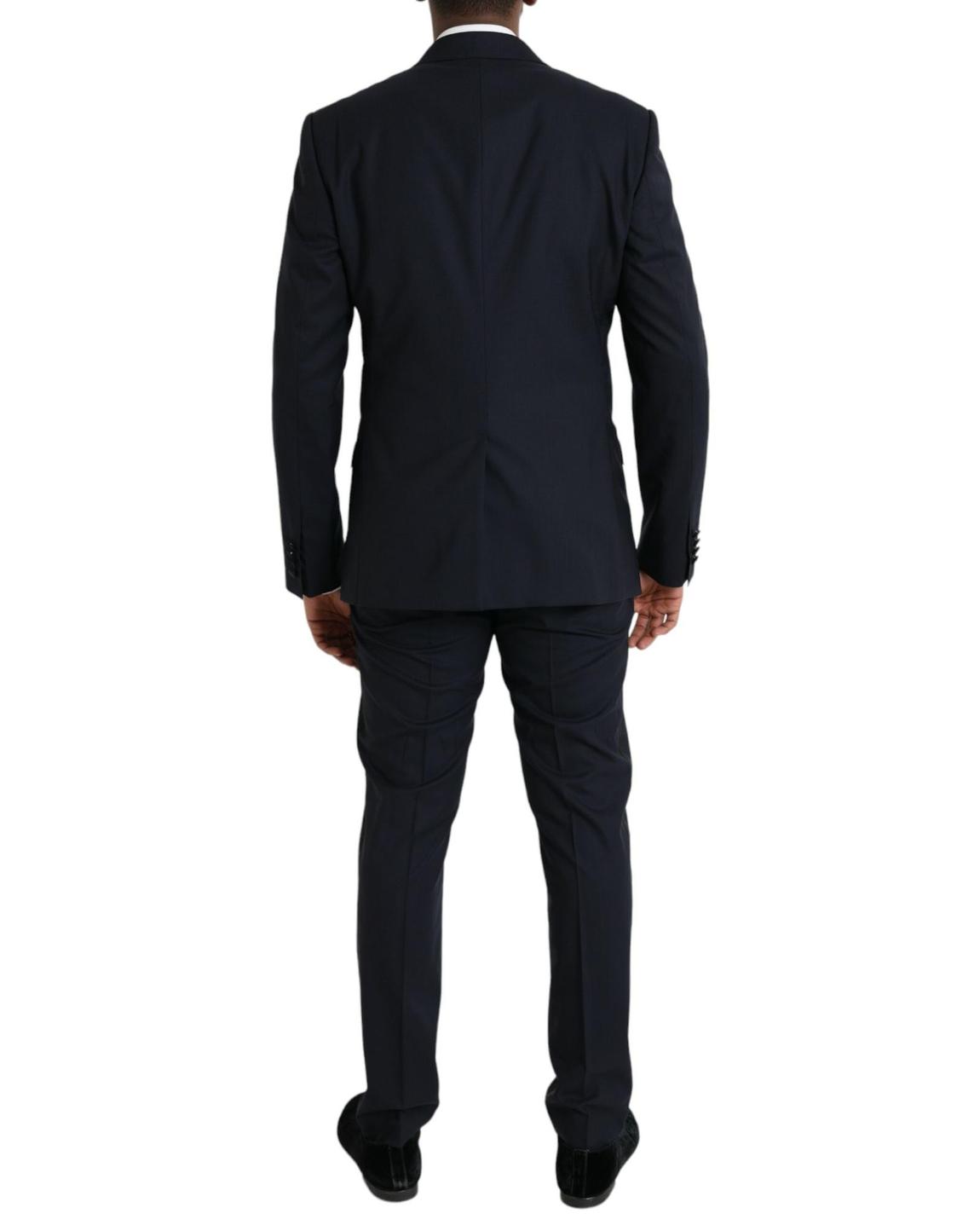 Classic Fit Tuxedo Suit - Blue main product photo