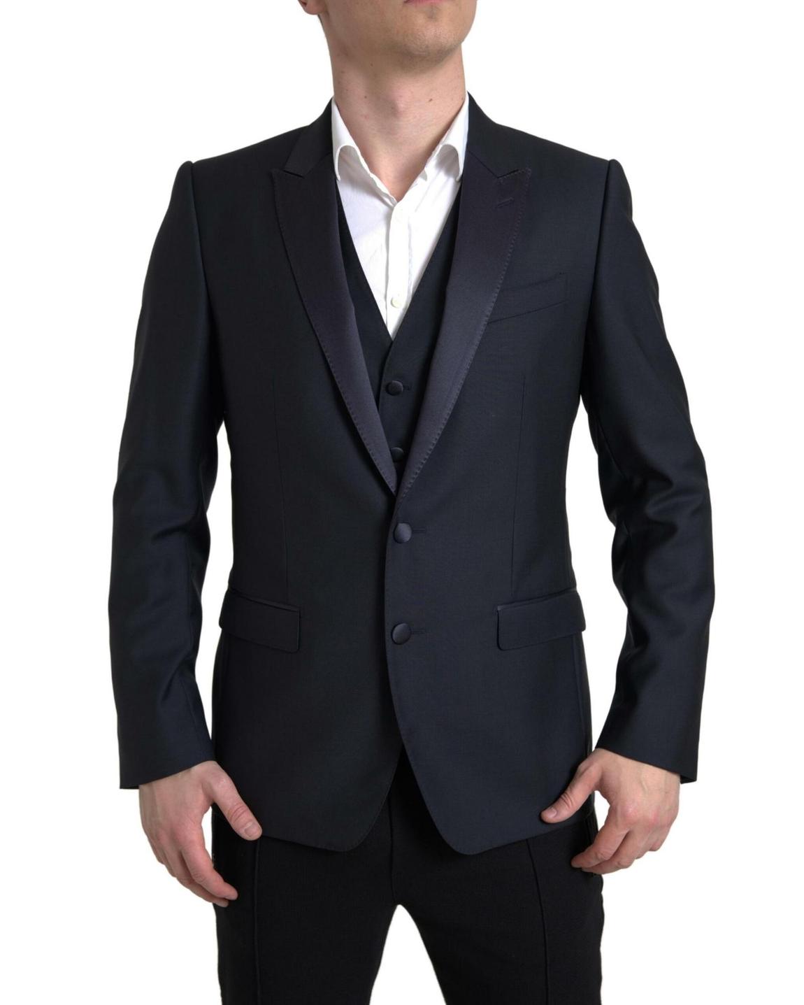 Classic Fit Tuxedo Jacket Black - Blue Suits main product photo