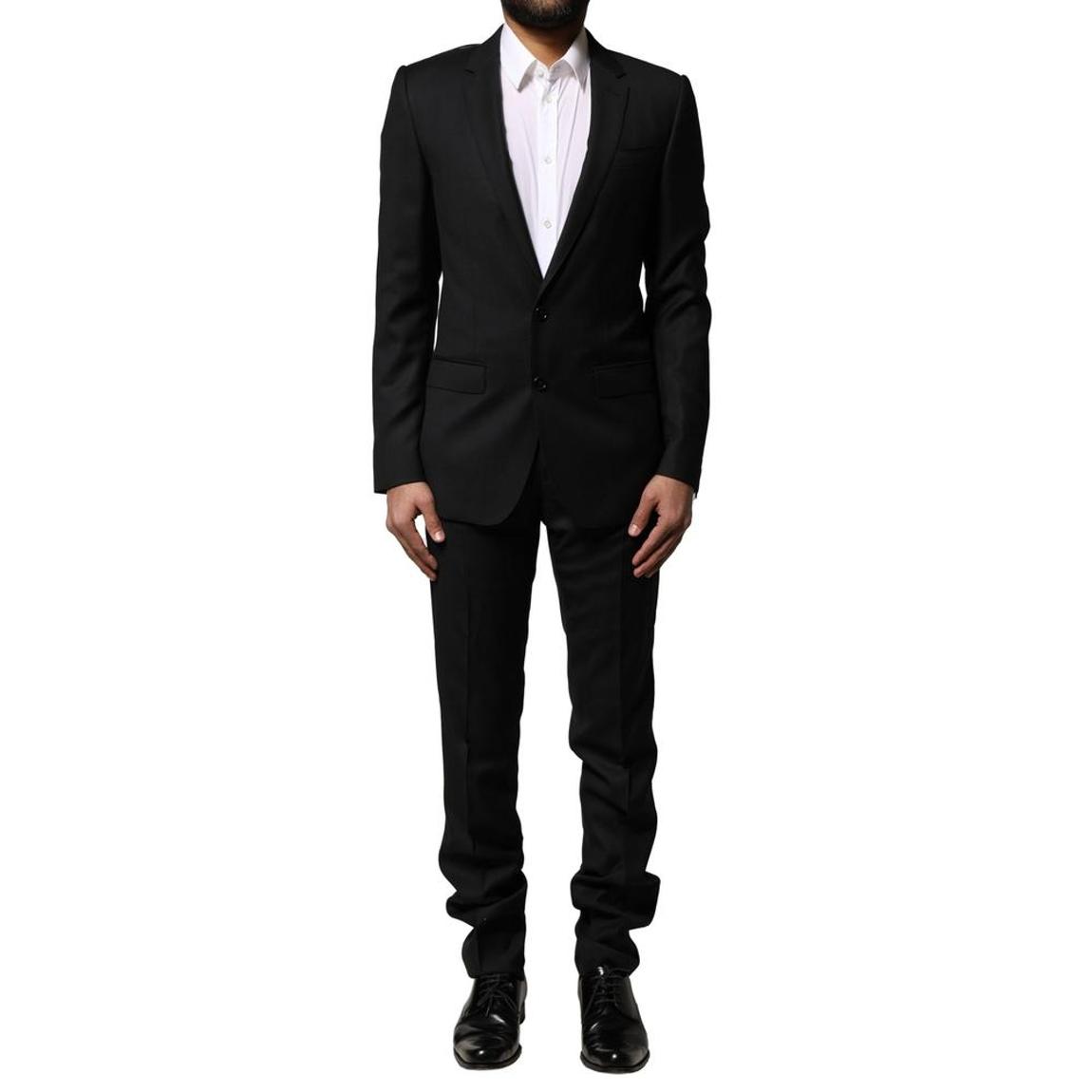 Slim Fit Suit - Black main product photo