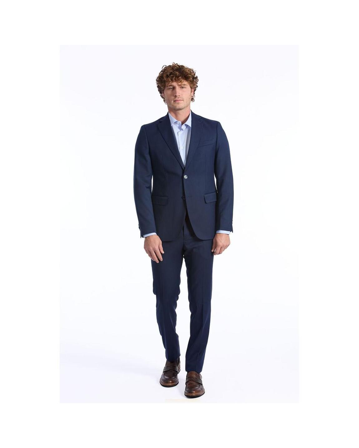 Tailored Navy Suit Professional - Blue main product photo