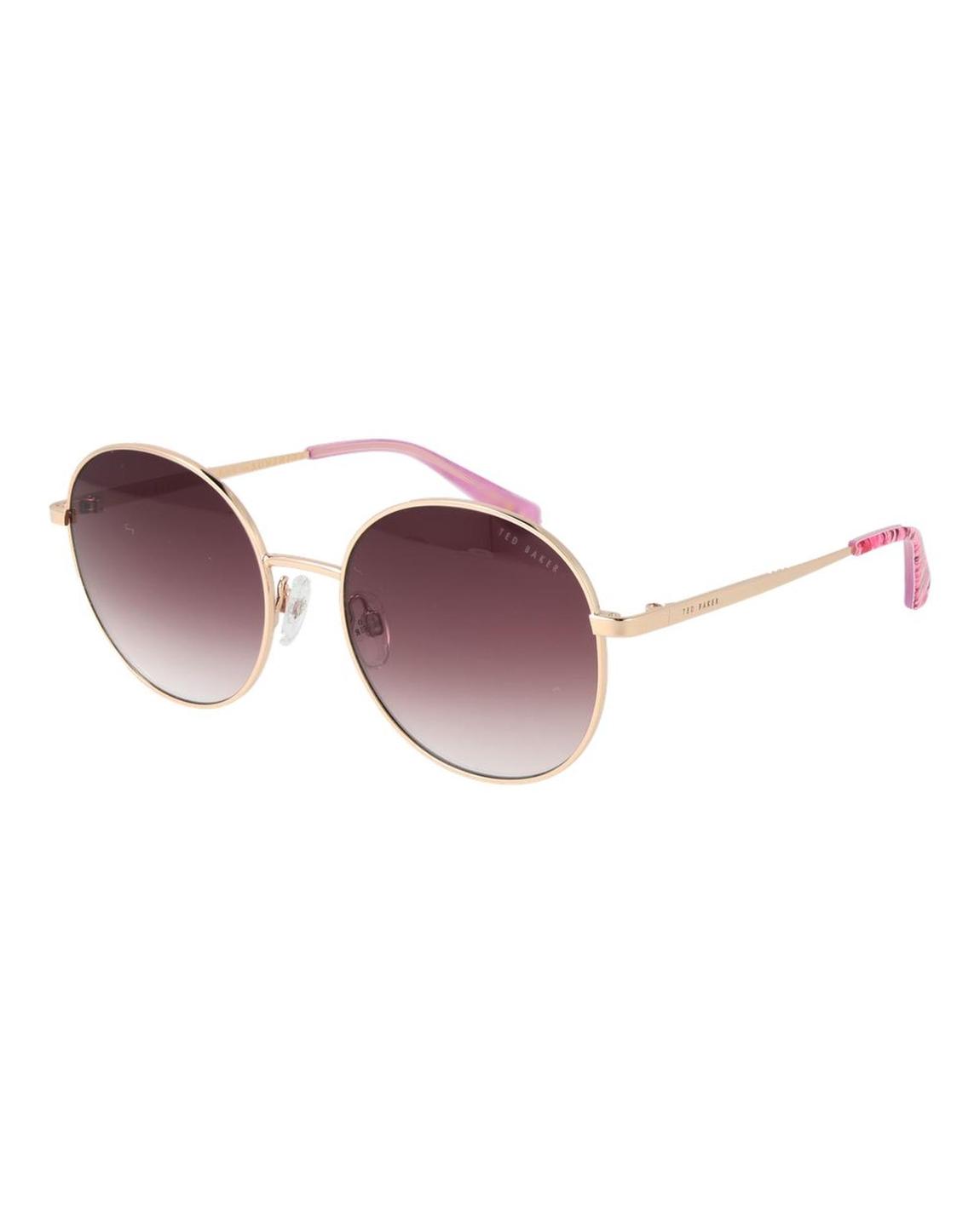 Round Sunglasses Gradient Lenses Wo - Gold main product photo