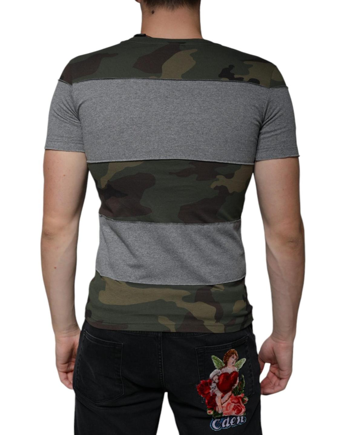 Camouflage Print TShirt TSH86588- Multicolor T-Shirts main product photo