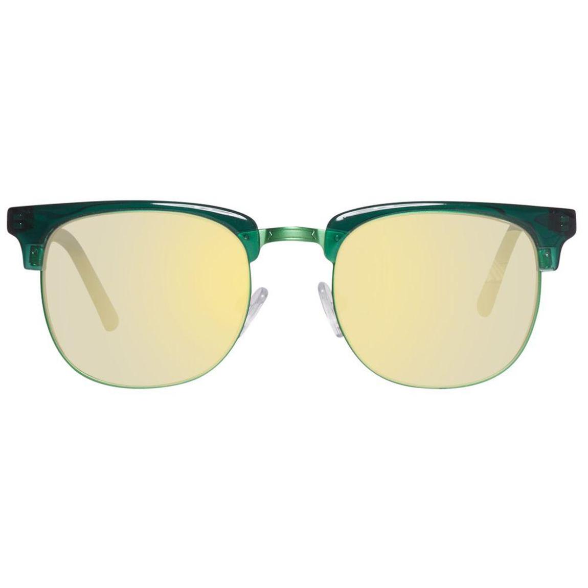 Acetate Sunglasses with Mirror Category 3 Lens Unisex - Green main product photo