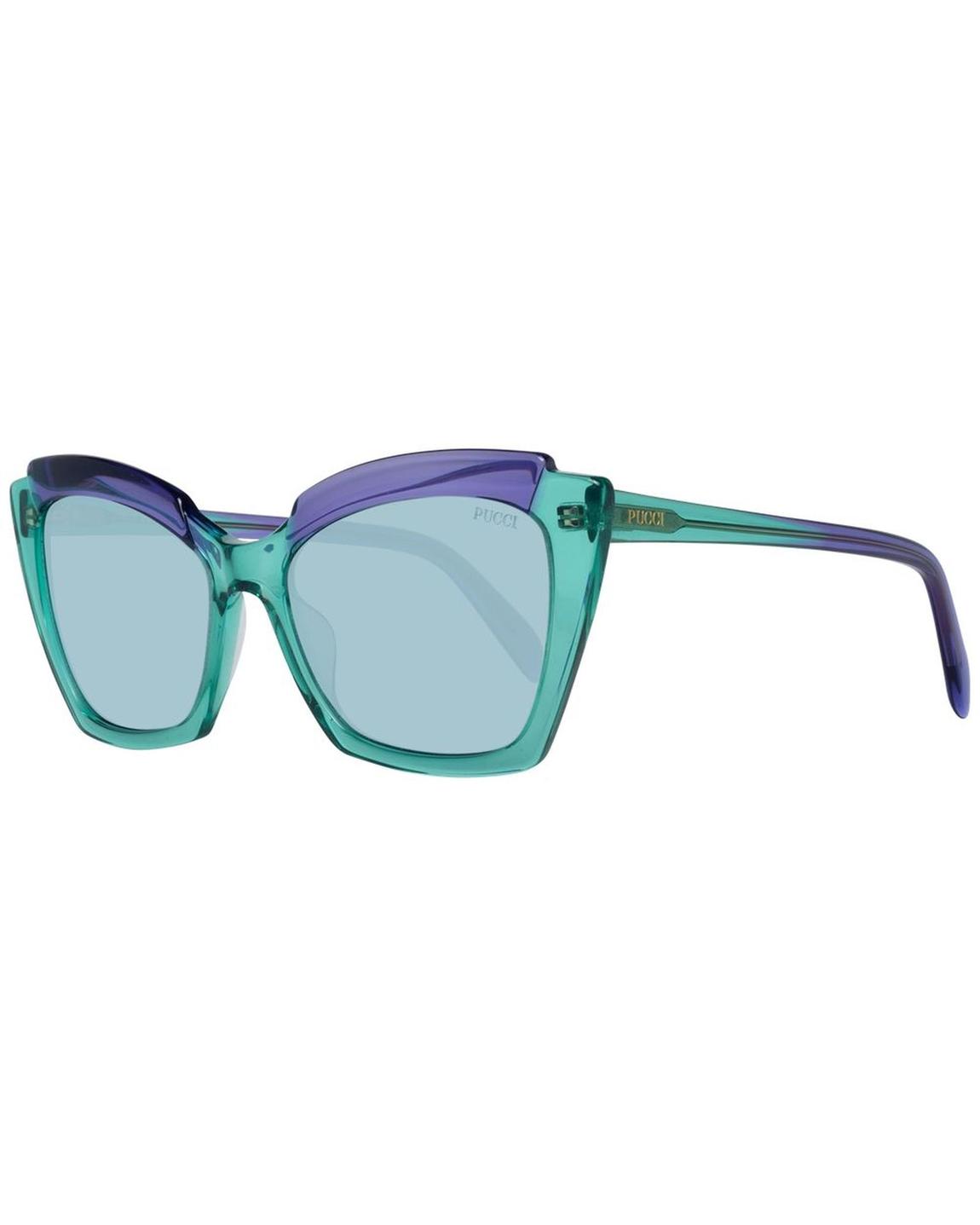 CatEye Sunglasses Gradient Frames - Green main product photo
