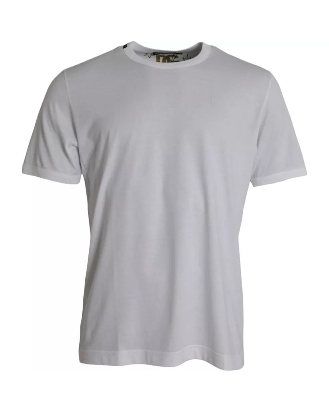 Cotton TShirt Classic Crew Neck - White T-Shirts main product photo
