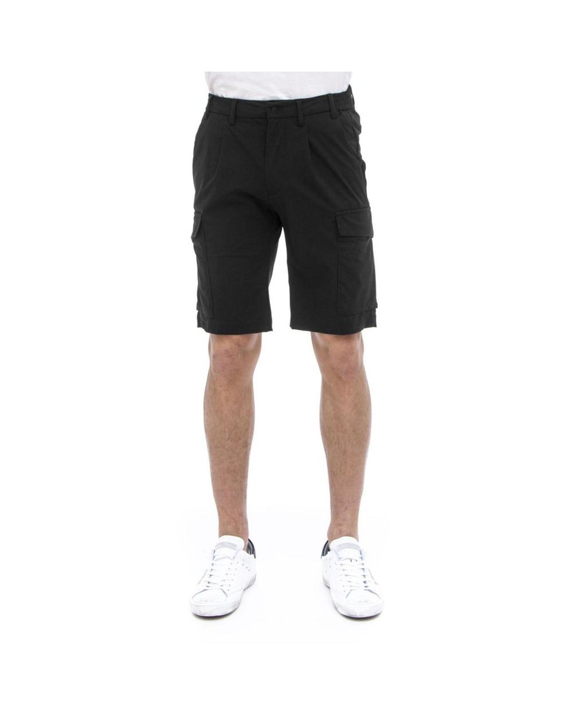 Cargo Shorts Regular Fit - Black main product photo