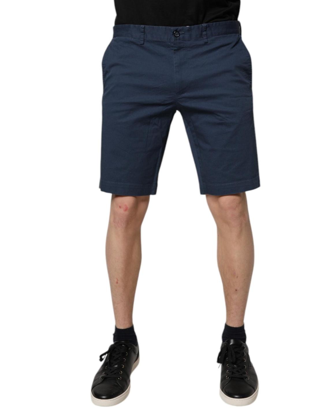Chino Shorts Classic Fit - Blue main product photo