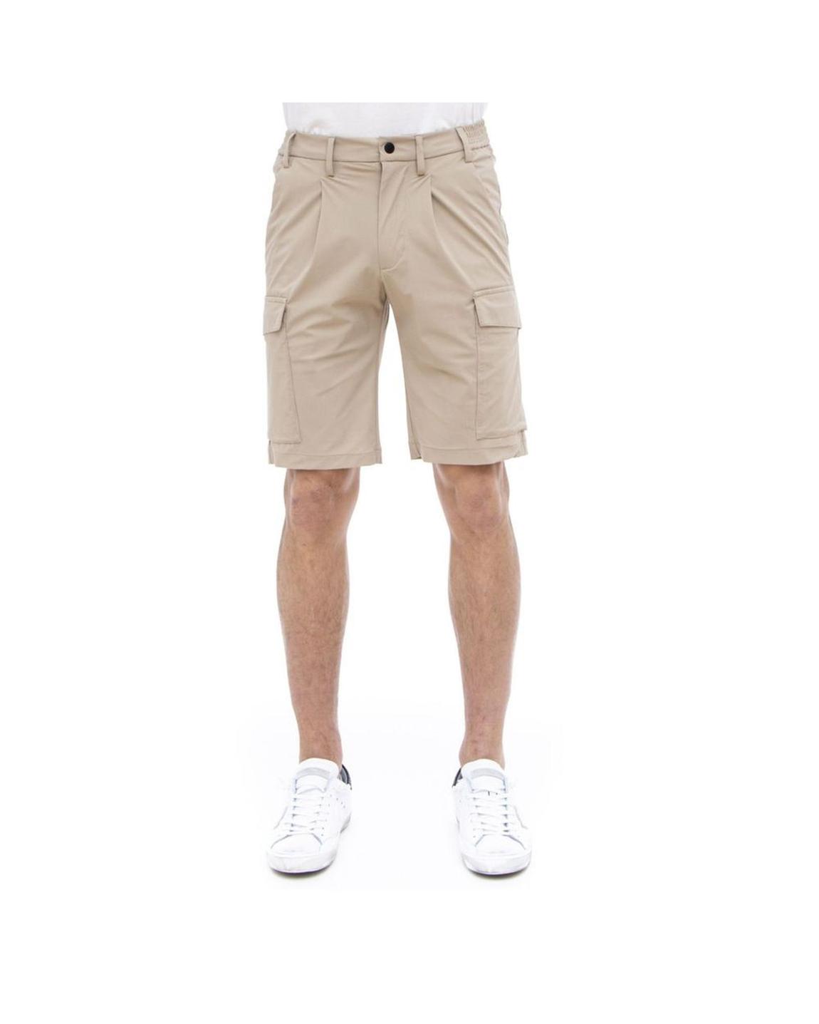 Cargo Shorts Relaxed Fit - Beige main product photo