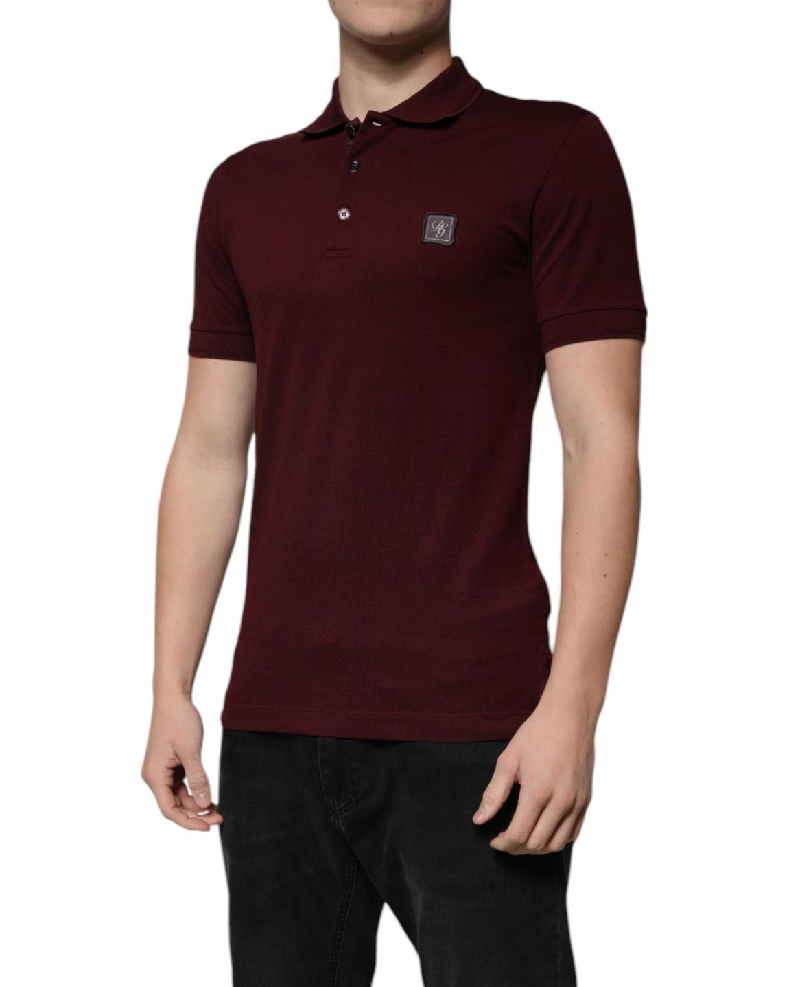 Maroon Polo Shirt DGPatch Men main product photo