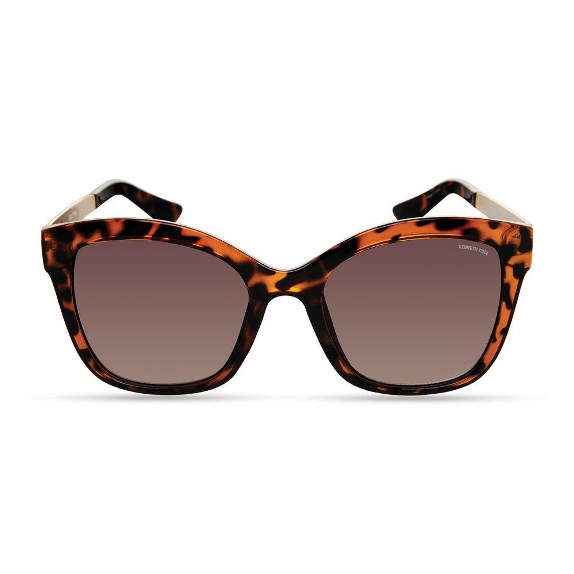 Injected Gradient Sunglasses Wo - Brown main product photo