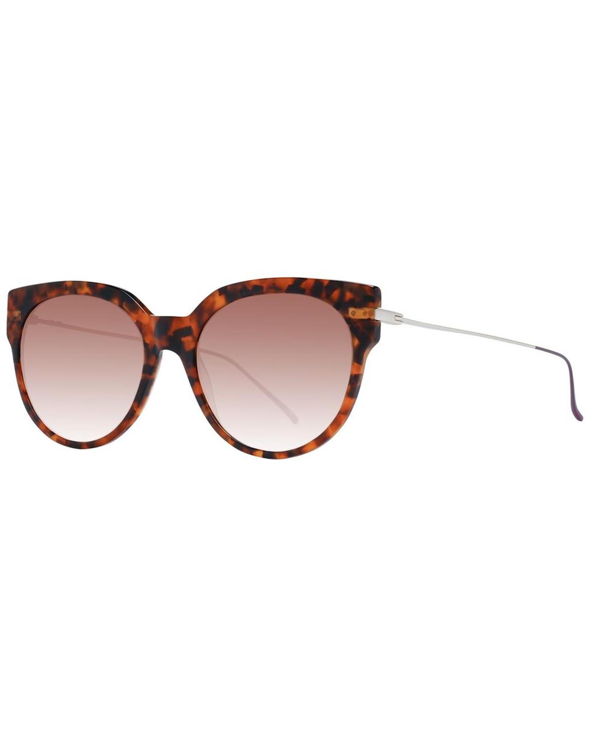 Cat Eye Sunglasses Oversized Style Wo - Brown main product photo