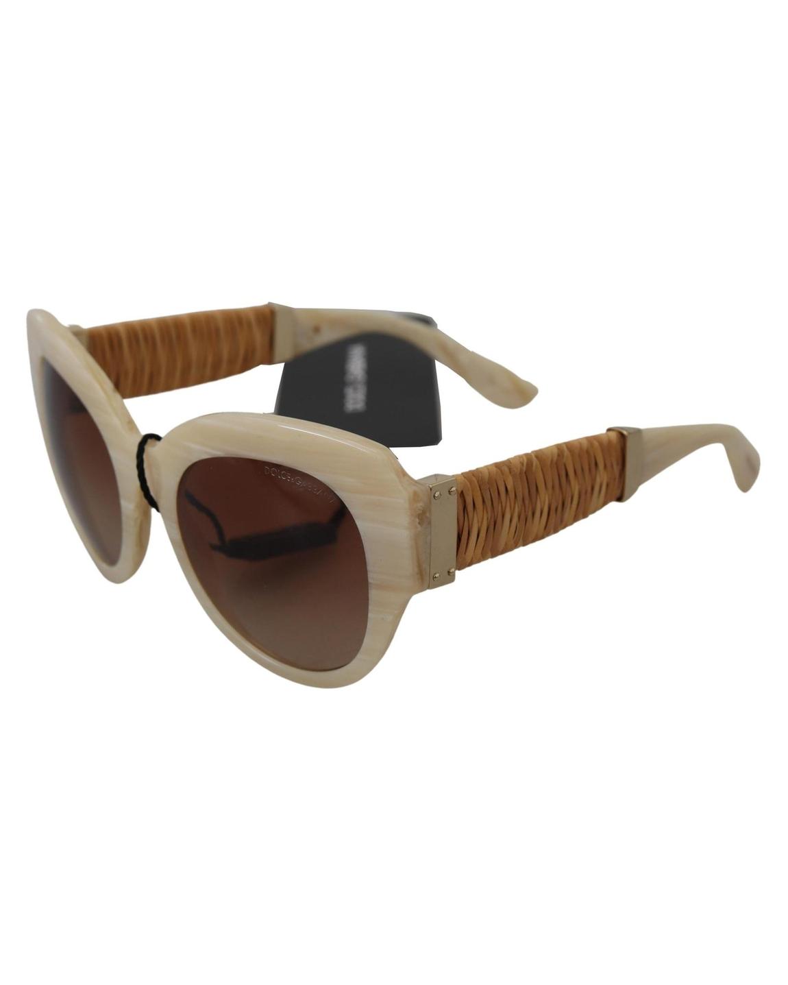 DG4338 Beige CatEye Sunglasses Women main product photo