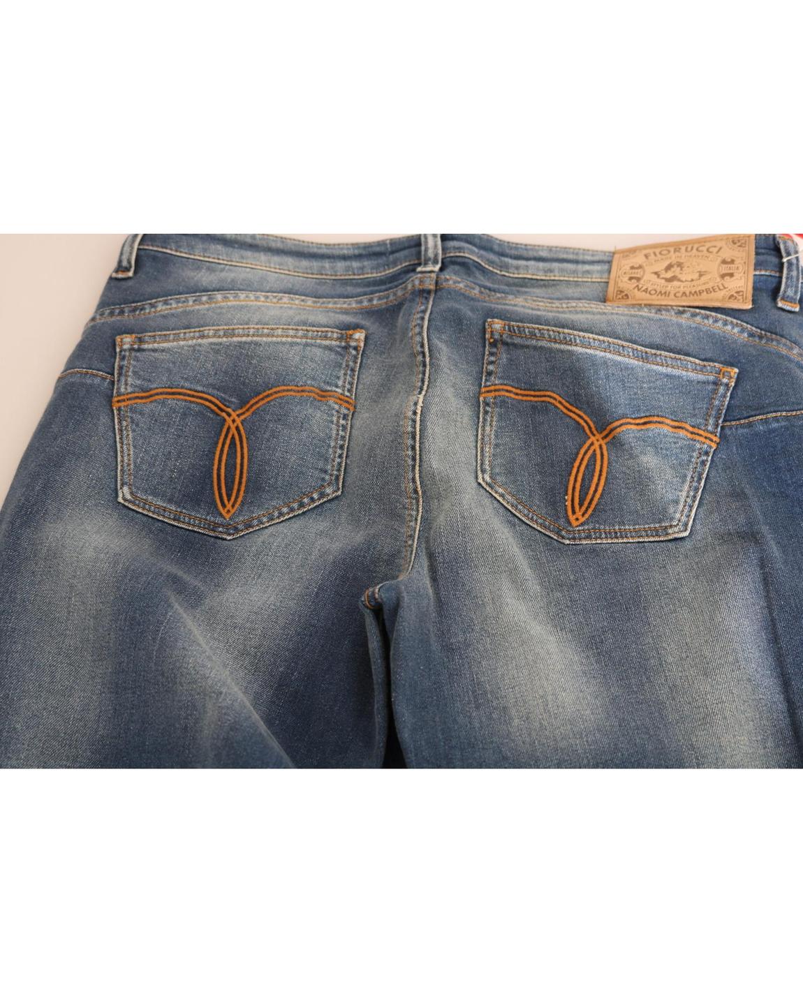Straight Leg Jeans - Blue Jeans main product photo