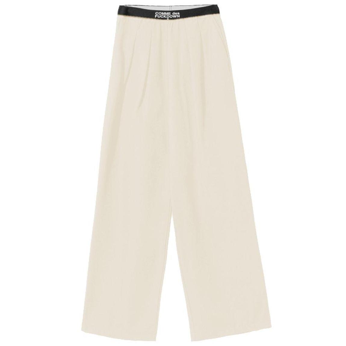 Crepe Palazzo Trousers with Elasticated Waist and Side Pockets Wo - main product photo