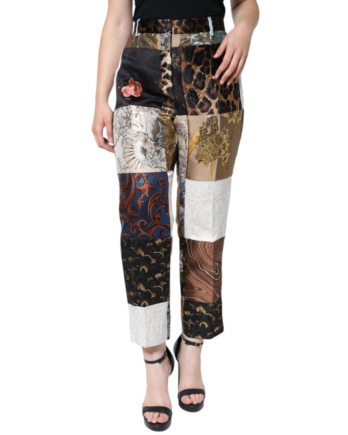 Patchwork Trousers Multicolor Style Wo Jeans main product photo