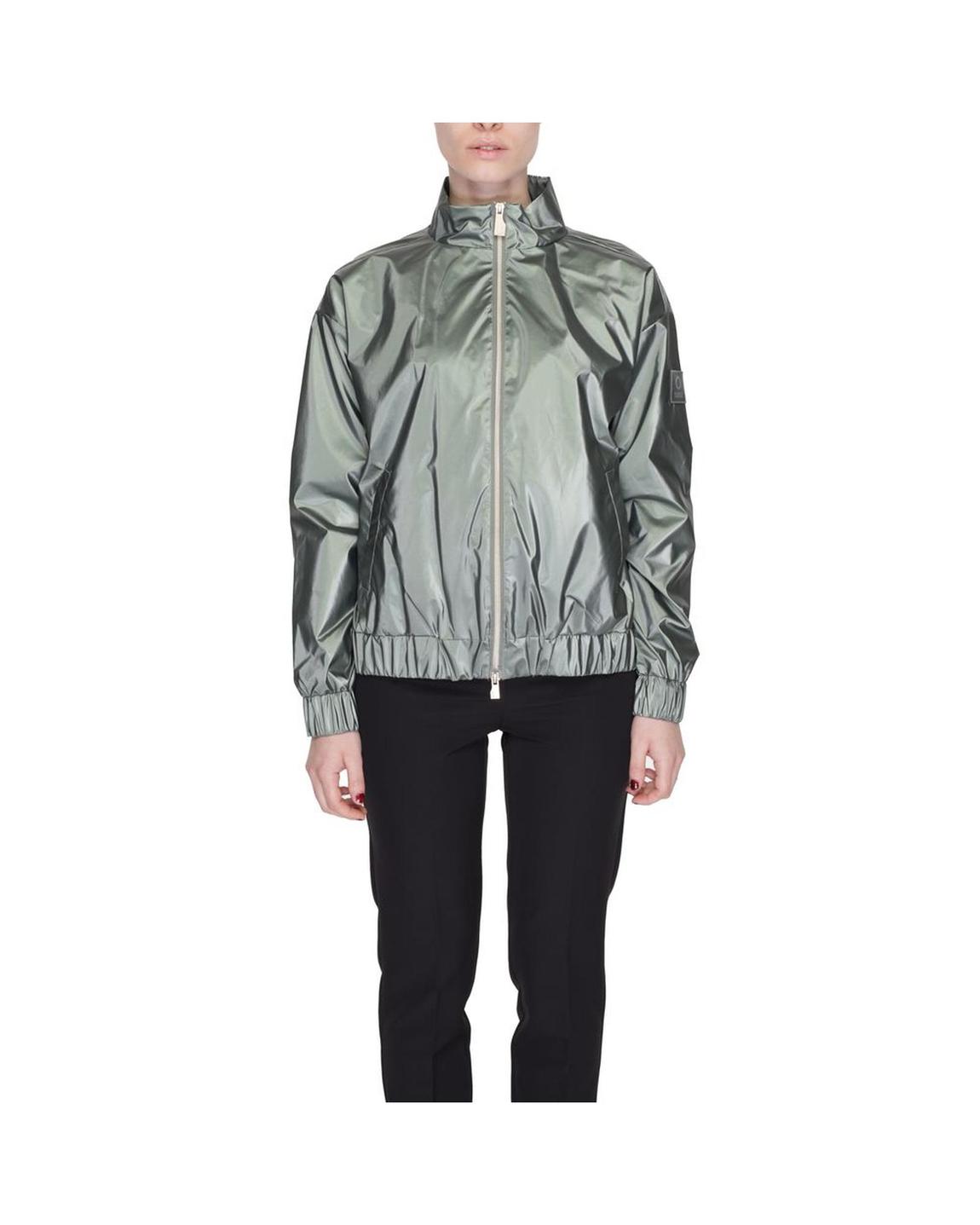 Metallic Jacket Model SU14178602482RO Wo - Green Jackets main product photo
