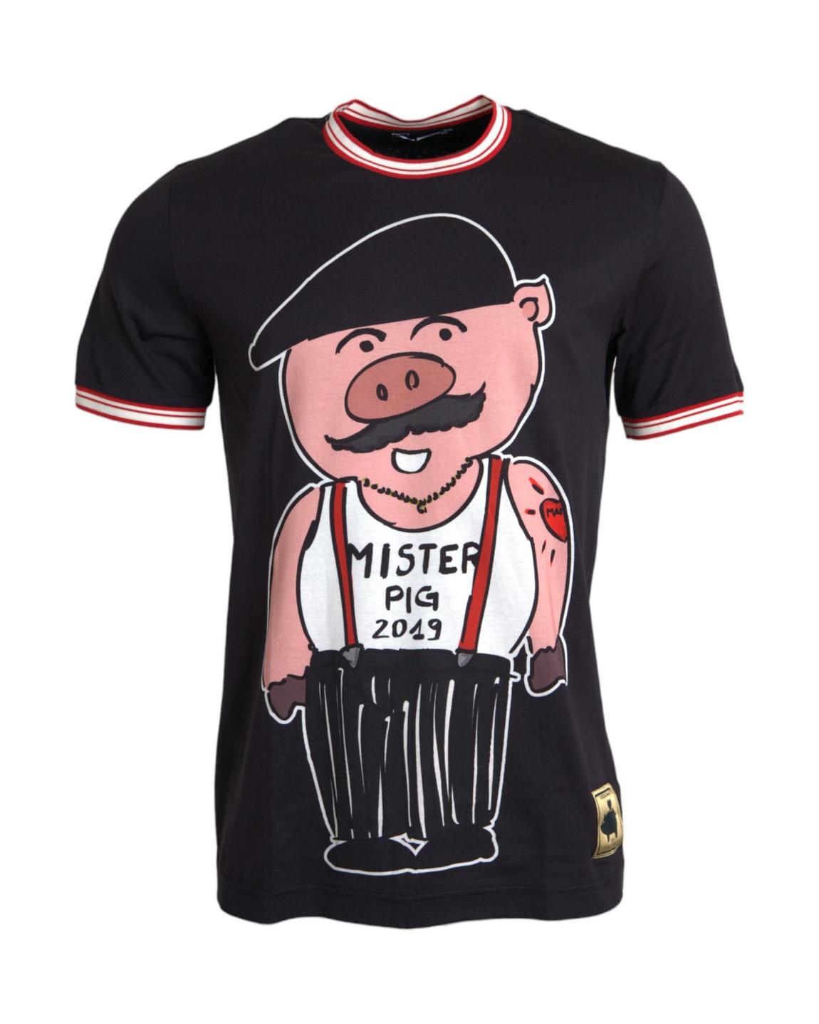 Mister Pig 2049 TShirt - Black T-Shirts main product photo