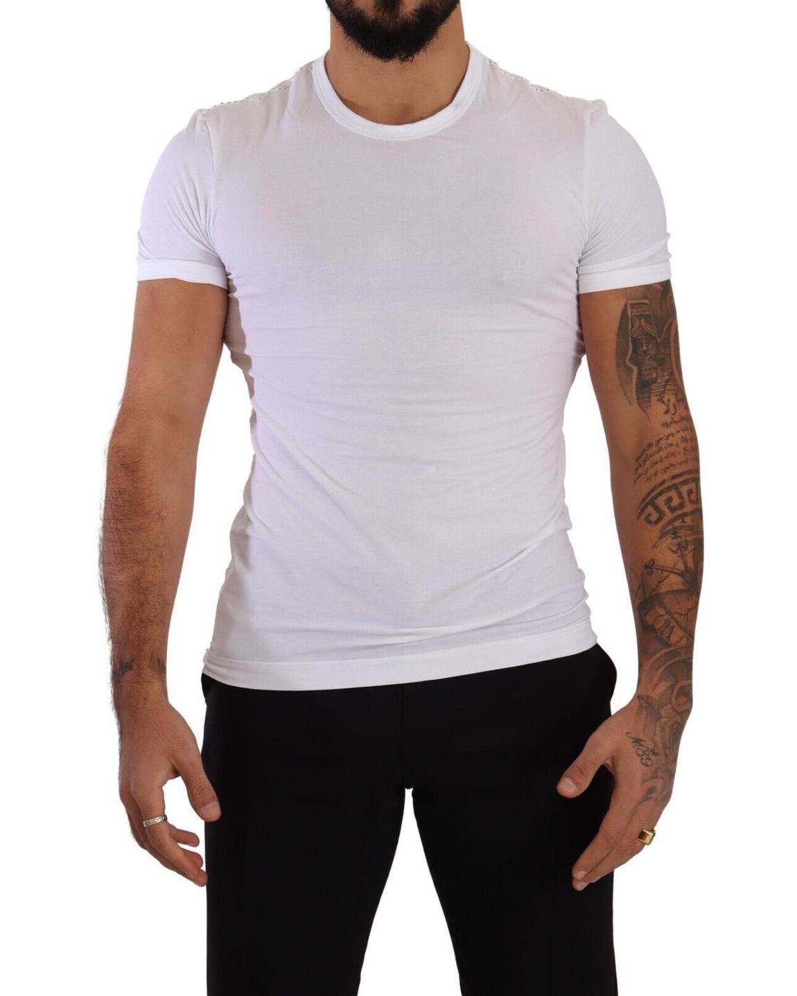 TSH5129 Crew Neck TShirt - White T-Shirts main product photo