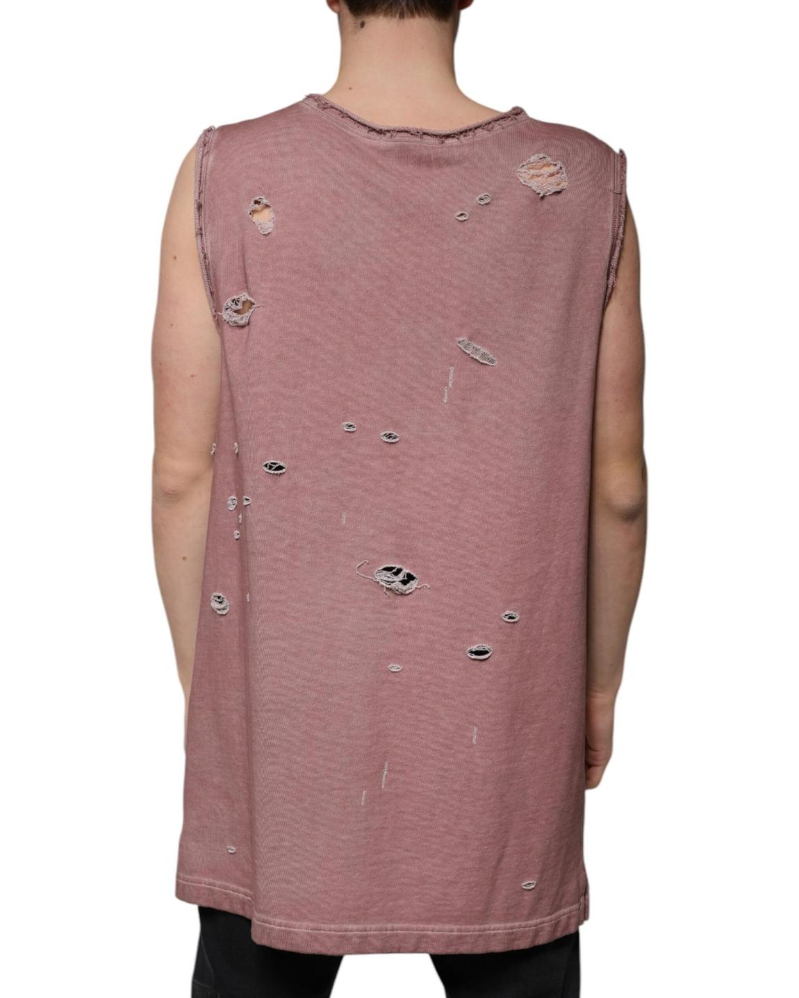 Distressed Tank TopModelHard Training- Brown T-Shirts main product photo