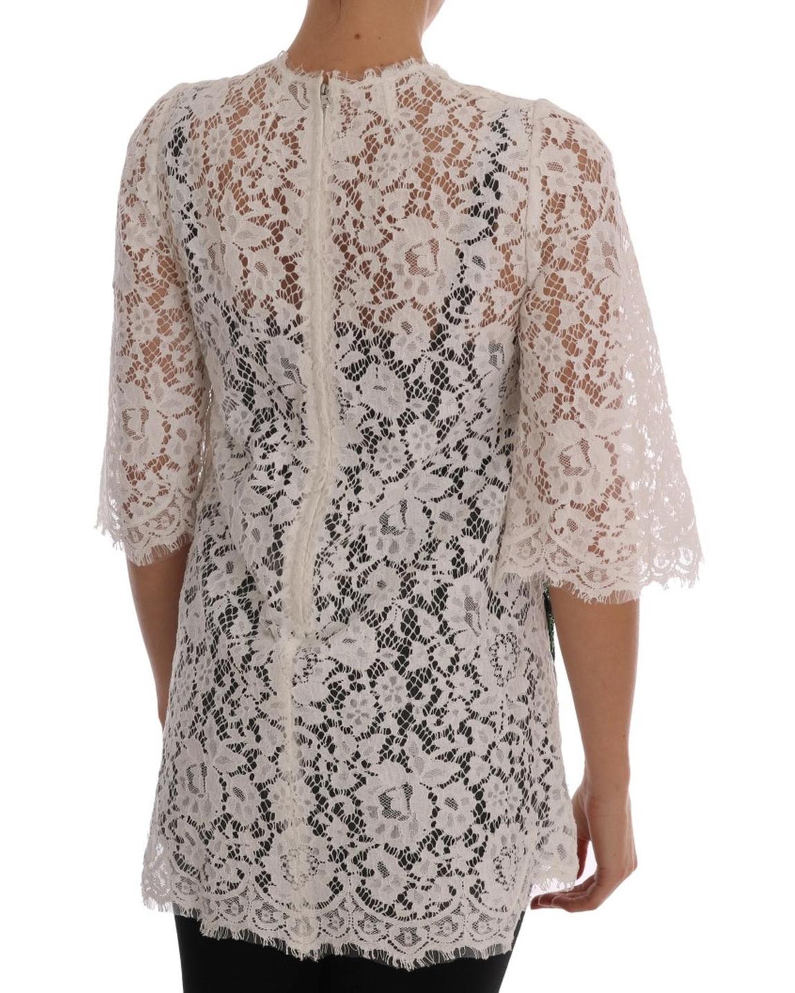 Pineapple Lace Top DR1358 - White Tops main product photo