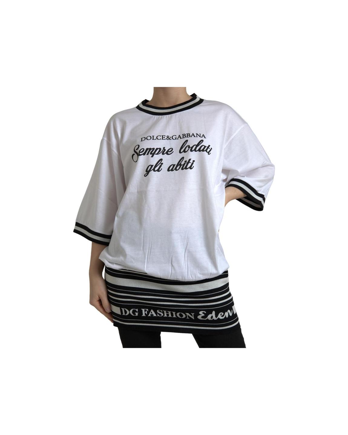 Dolce Gabbana TSH8089 TShirt - White Tops main product photo
