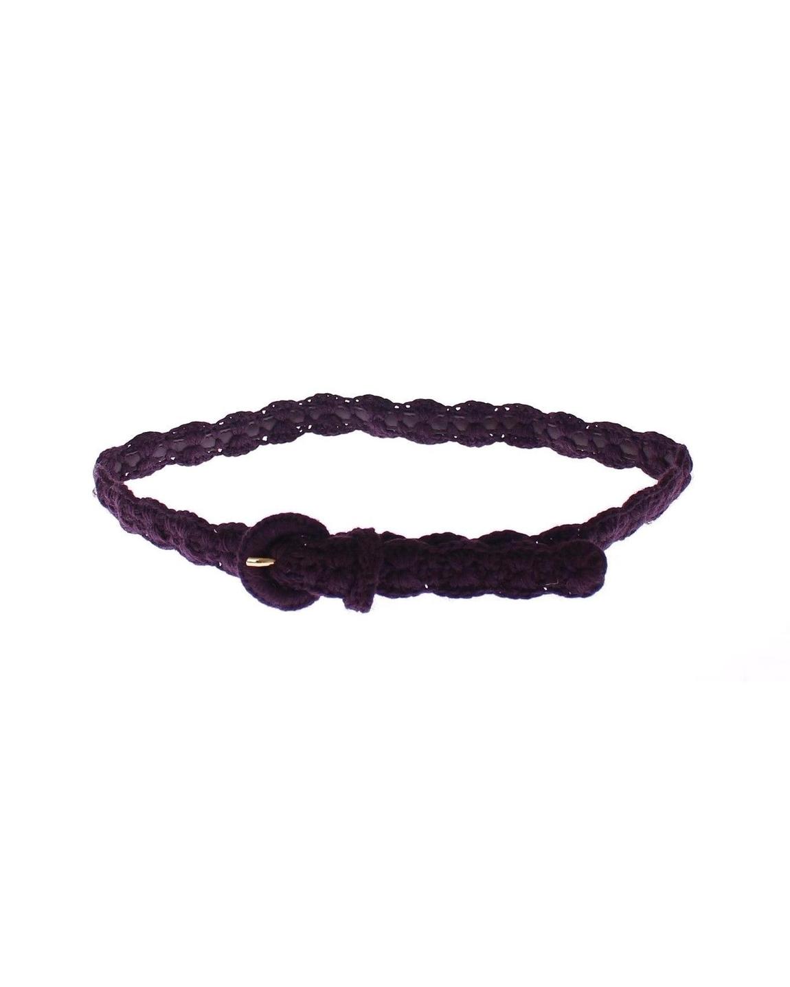 Crochet Belt Purple Wo main product photo