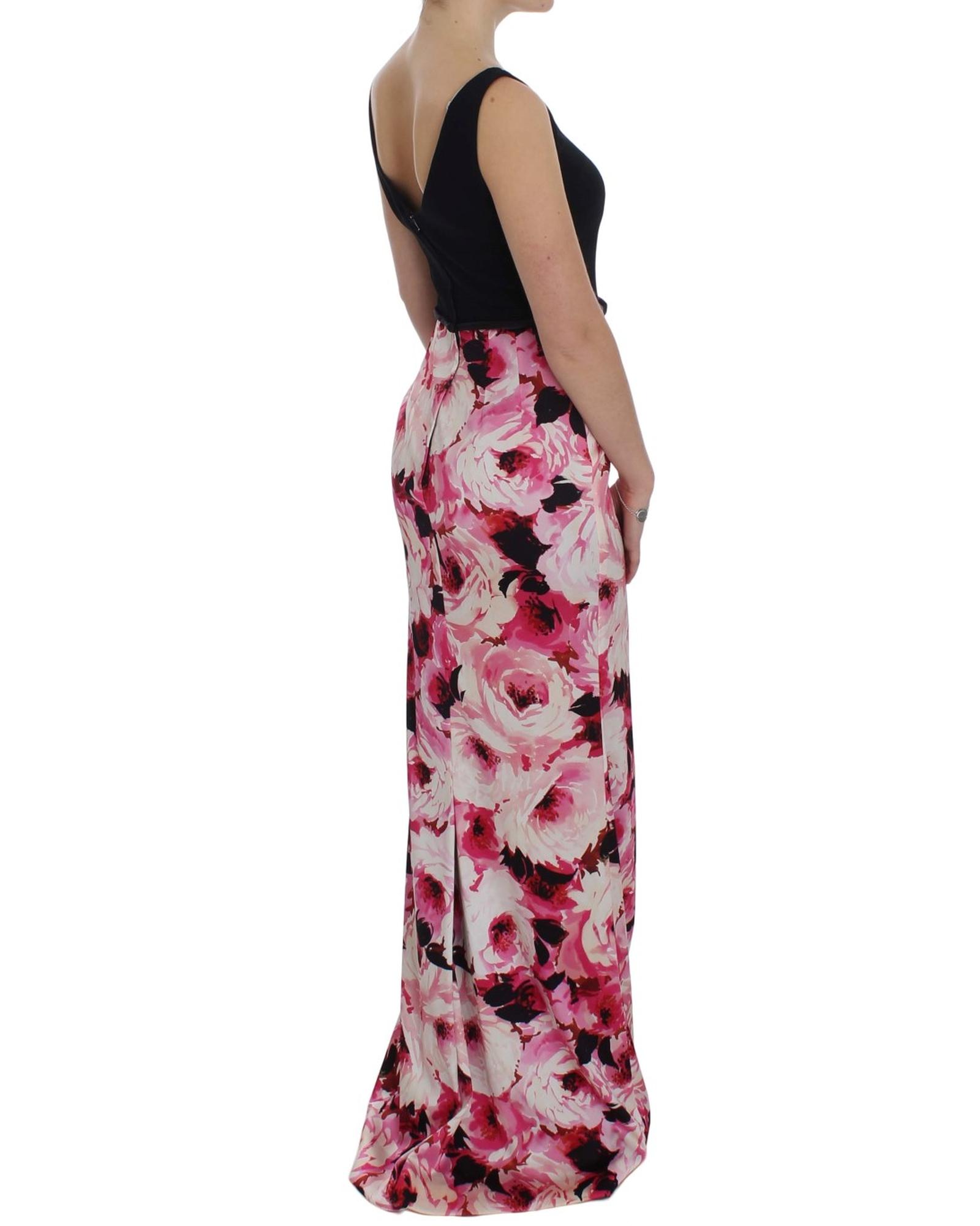 FloralPrint Maxi Dress NOC10089 - Multicolor Dresses main product photo